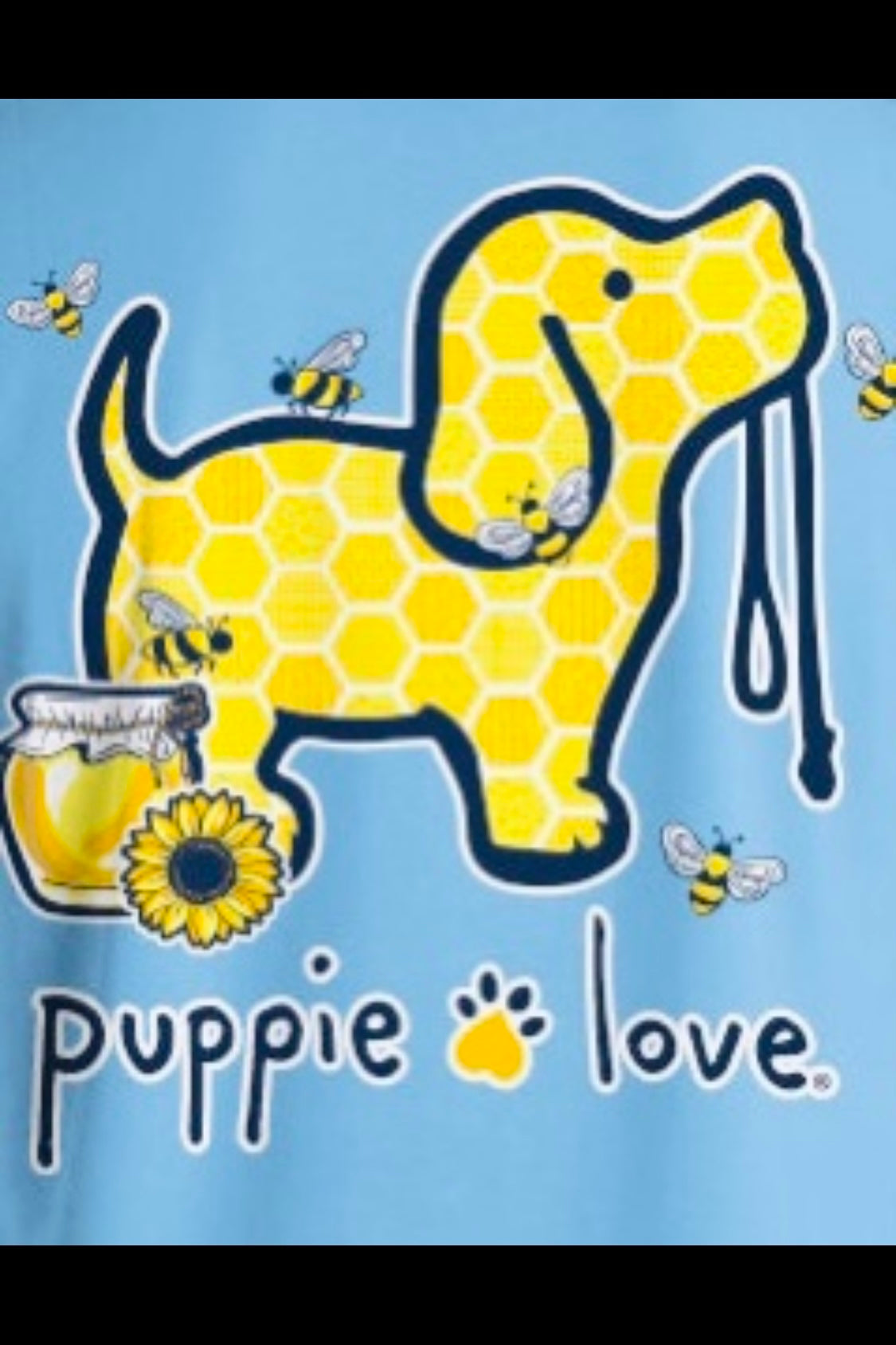 HOLIDAY SALE Puppie Love Honey Bee Pup Tee Shirt- reg. $19.99