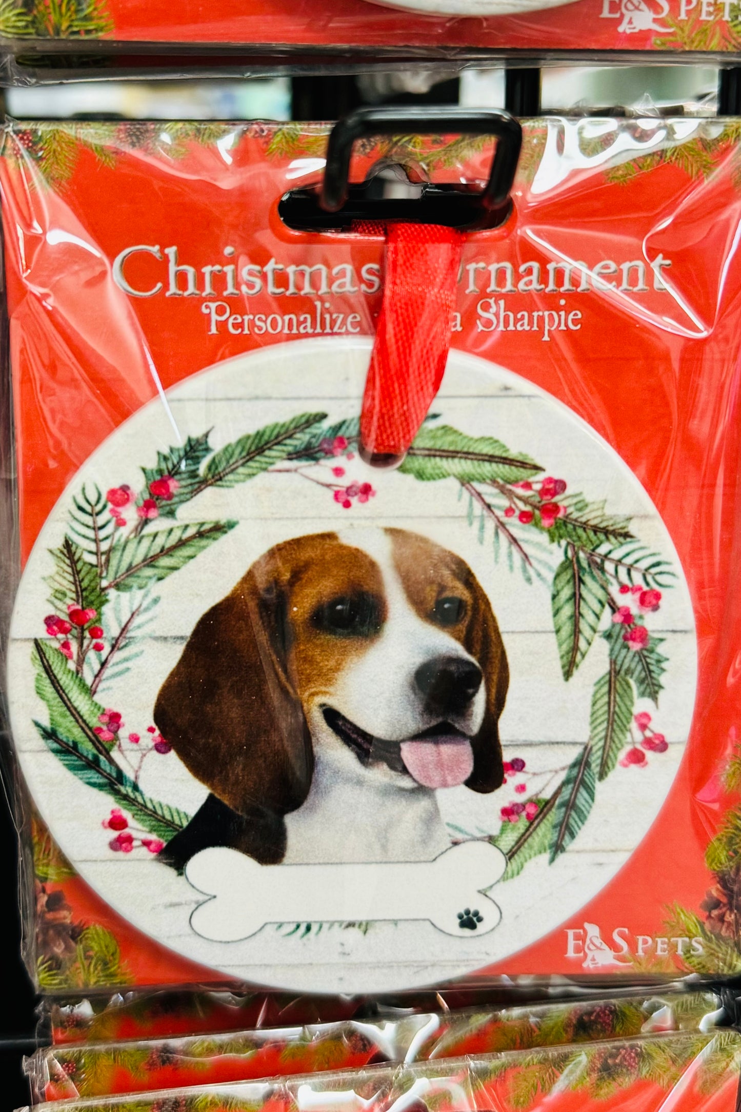 Favorite Pet Breed Ceramic Ornament (Choose from 88 styles)