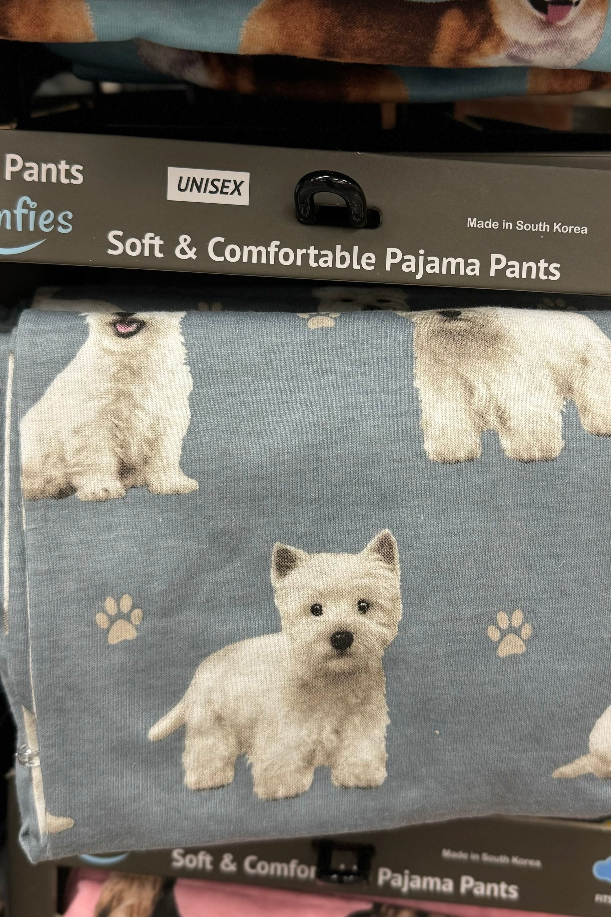 E and S Pets Pajama Pants westie