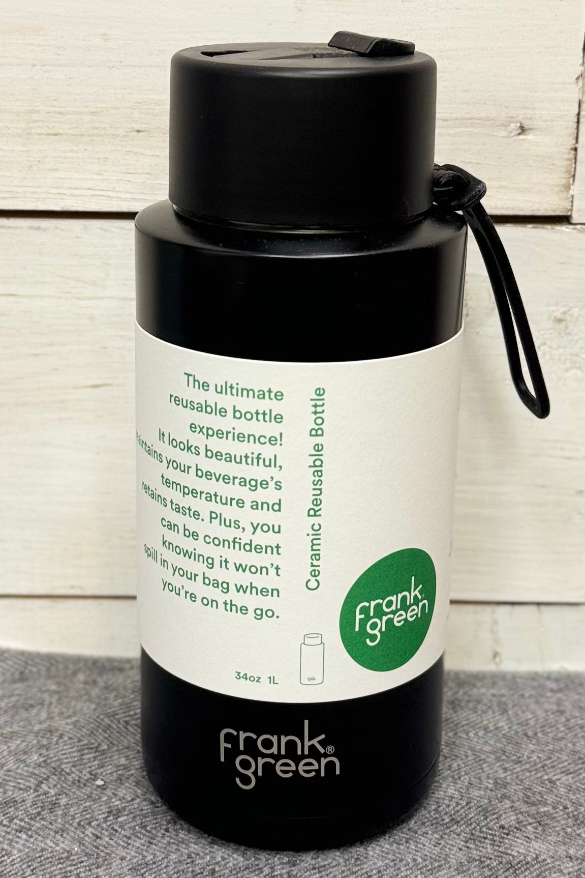 34 oz Frank Green Reusable Bottle with Ceramic Lining- HALF PRICE SUMMER SALE!