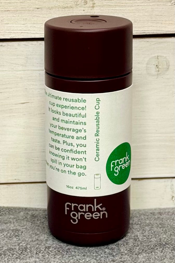16 oz Frank Green Reusable Bottle with Ceramic Lining- HALF PRICE SUMMER SALE!