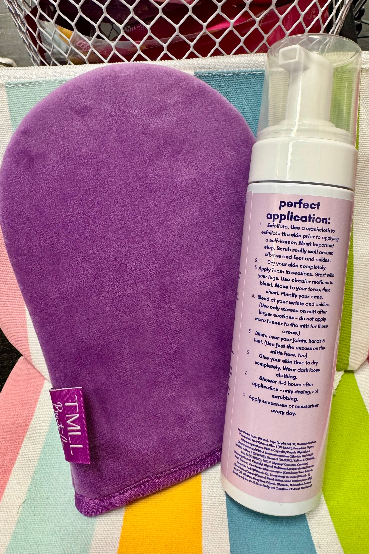 Ultraviolet Premium Self Tanning Foam (includes mitt for perfect application)