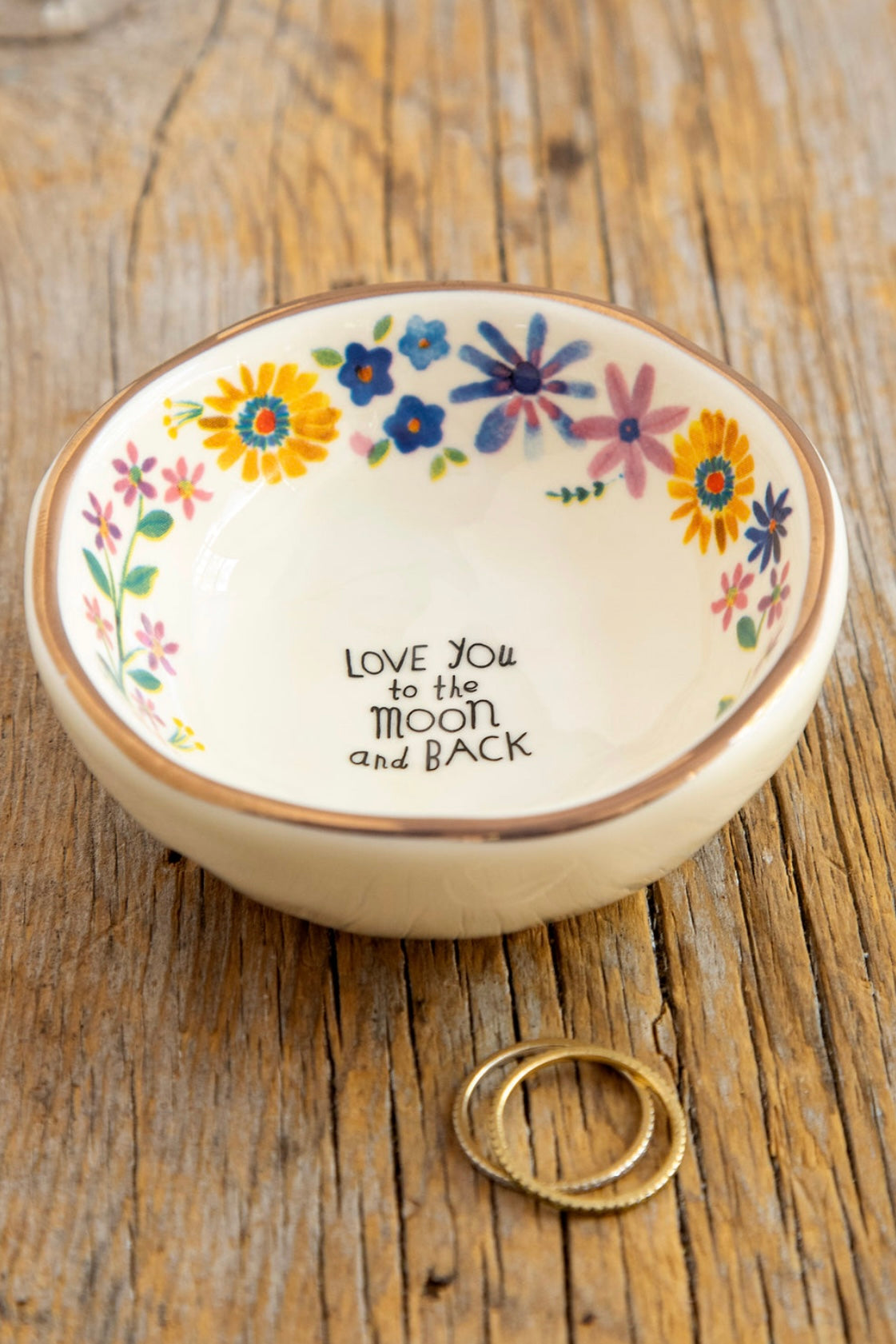 Natural Life Giving Trinket Bowl - Love You To The Moon