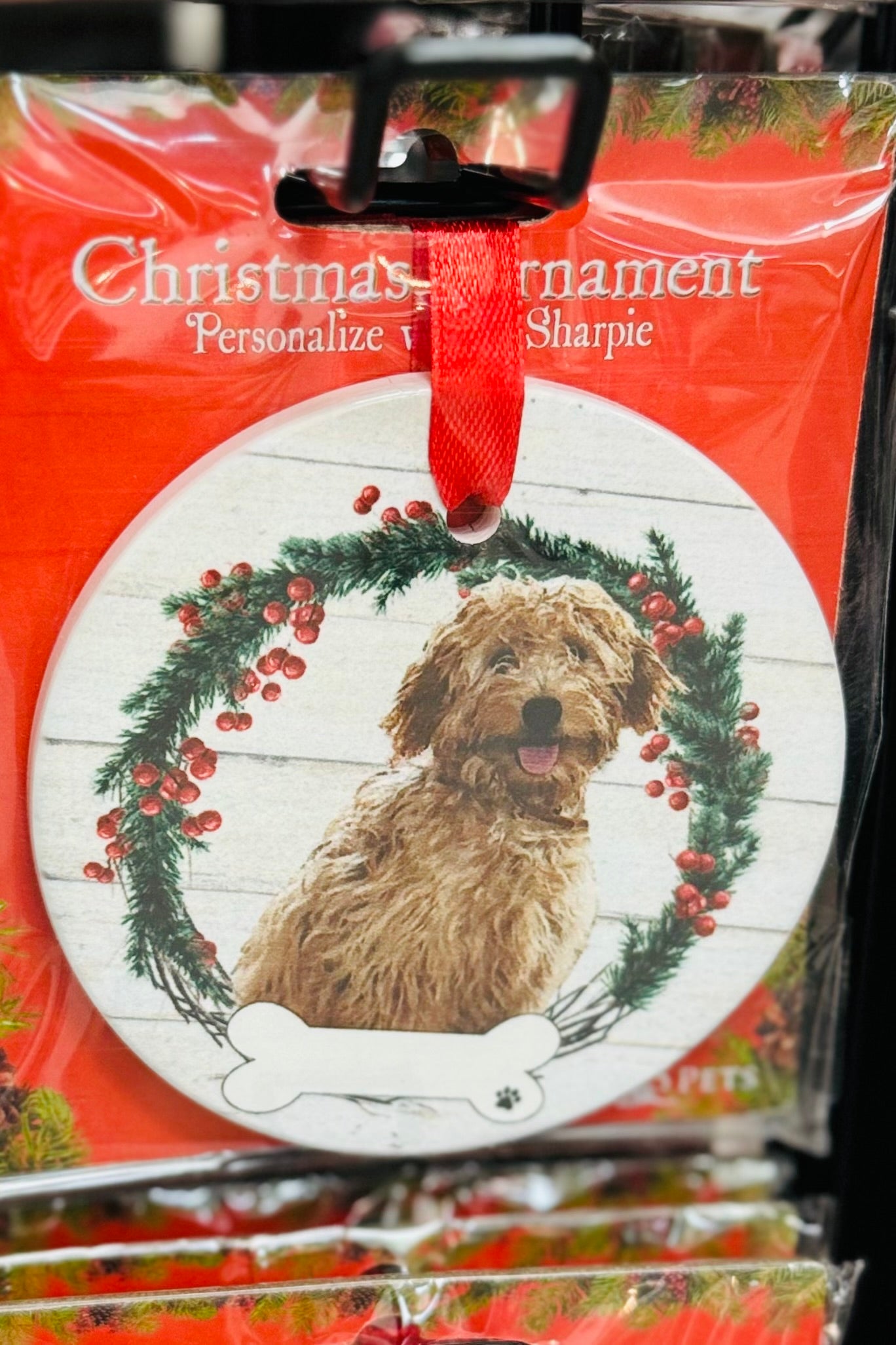 Favorite Pet Breed Ceramic Ornament (Choose from 88 styles)