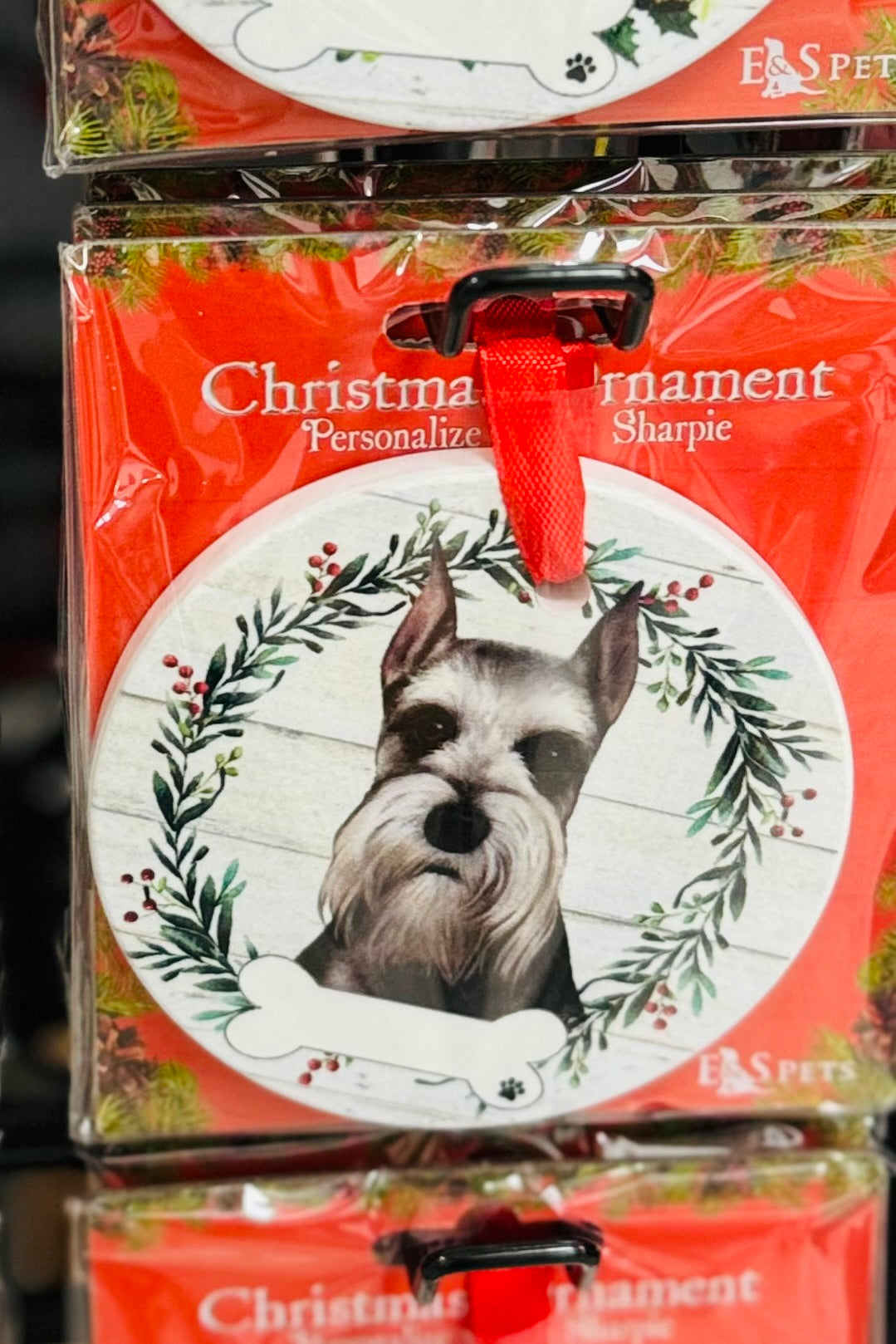 Favorite Pet Breed Ceramic Ornament (Choose from 88 styles)