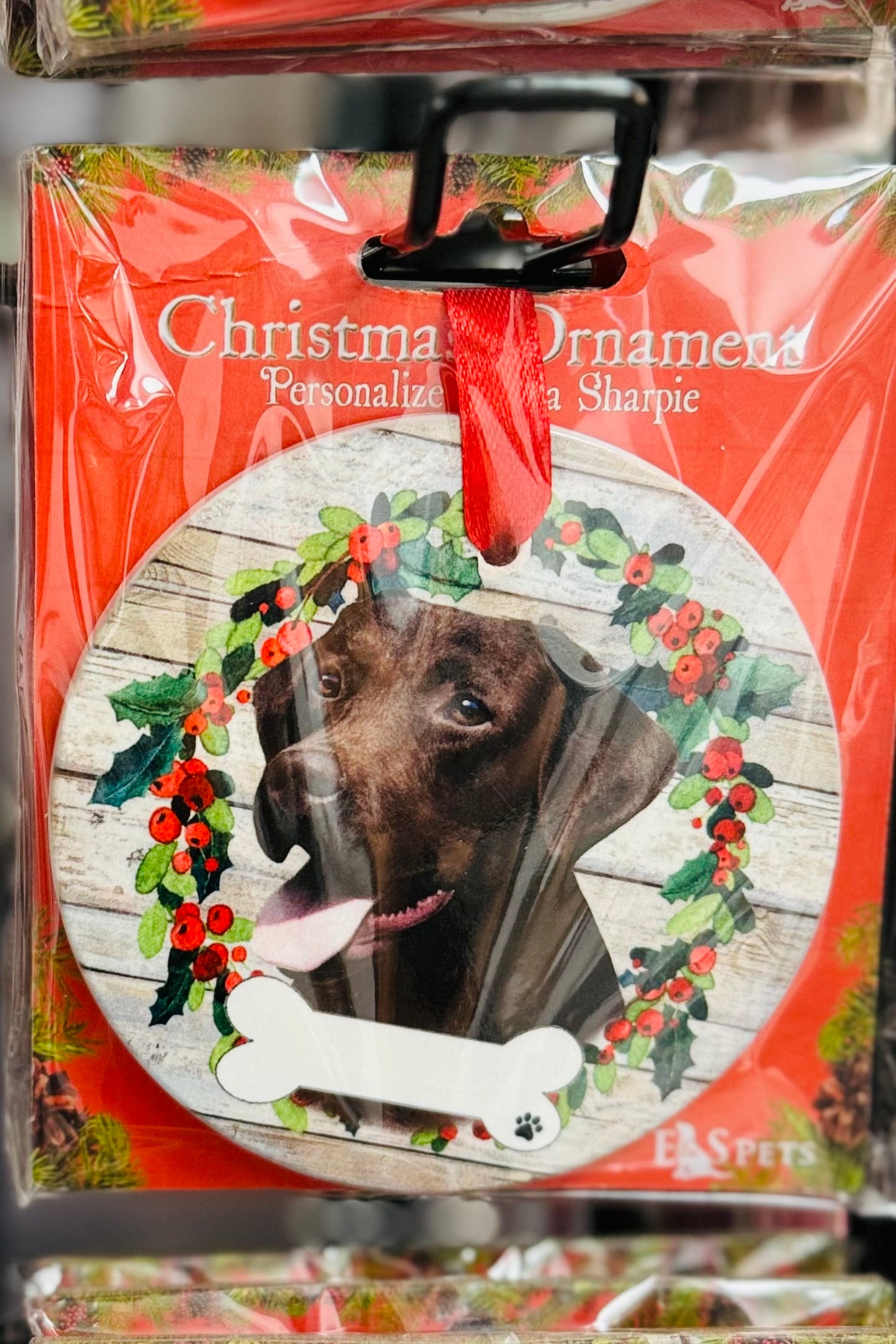 Favorite Pet Breed Ceramic Ornament (Choose from 88 styles)