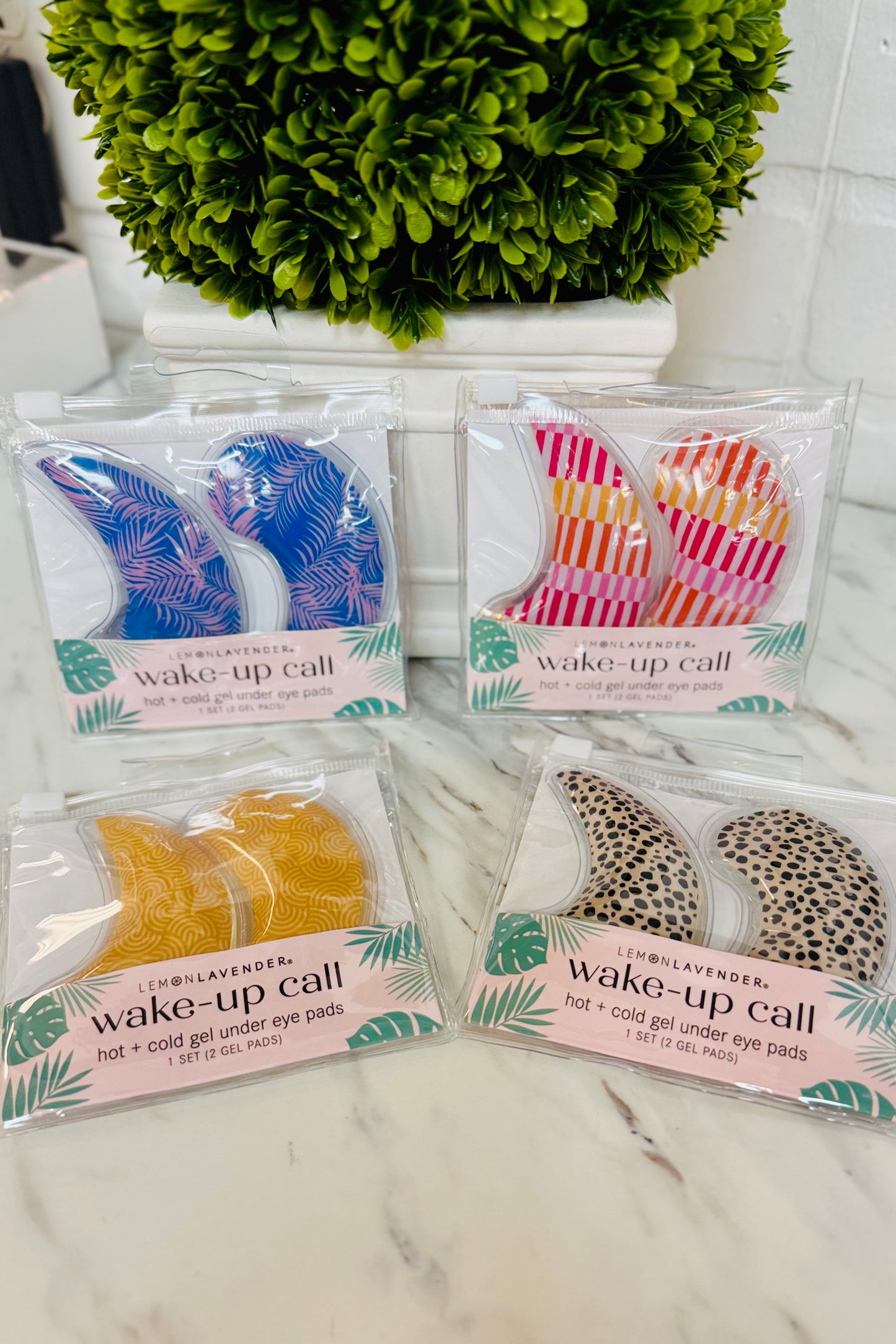 Lemon Lavender Wake Up Call Under Eye Gel Pads