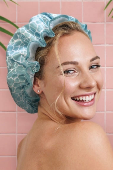 Lemon Lavender Not Your Grandma's Shower Cap