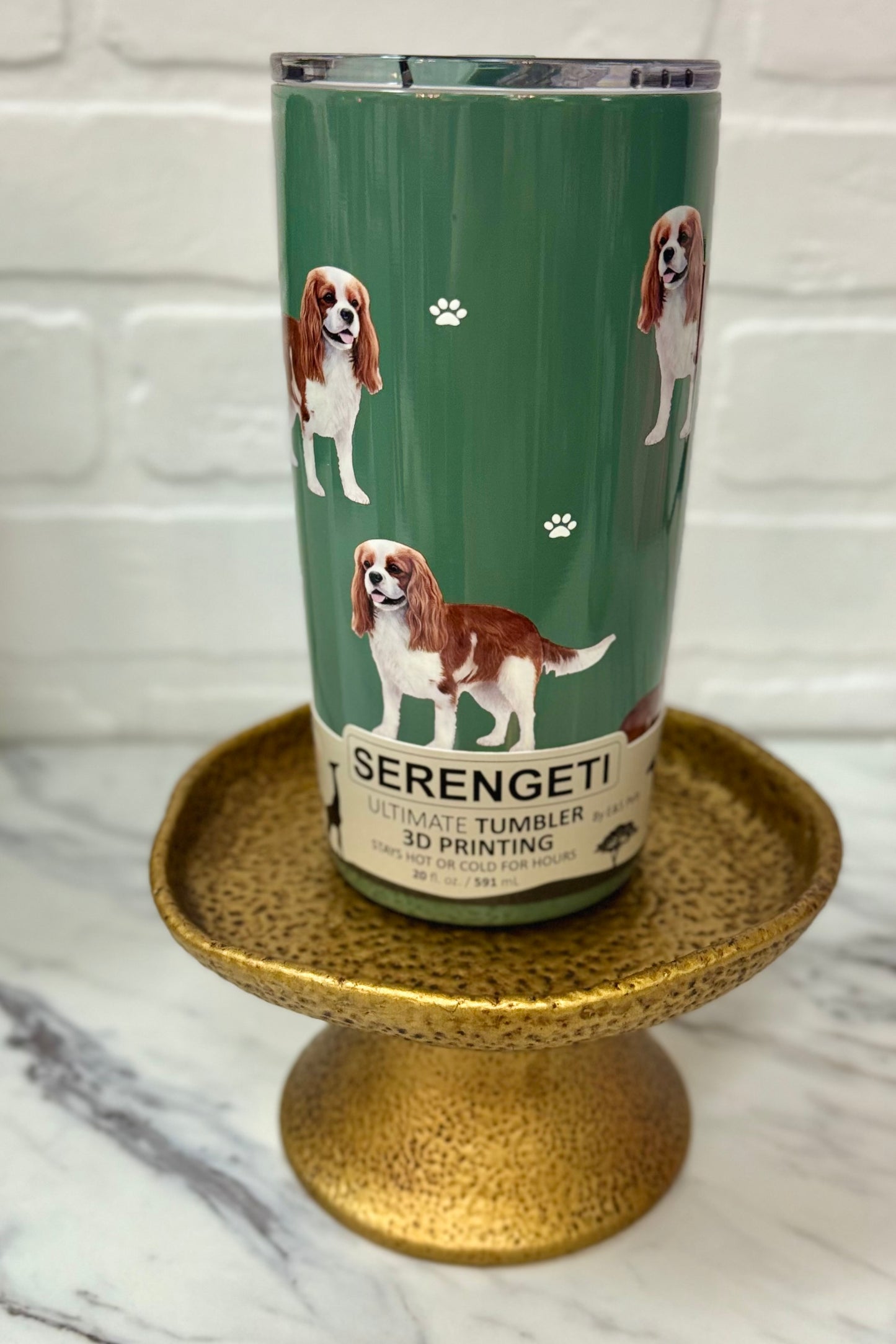 Serengeti Insulated Stainless Steel Pet Breed Tumblers (Select your breed)