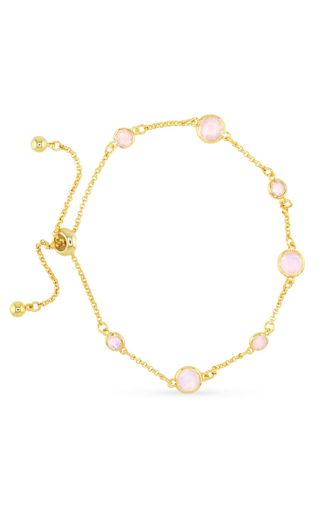 Amanda Blu Faceted CZ Collection in Gold