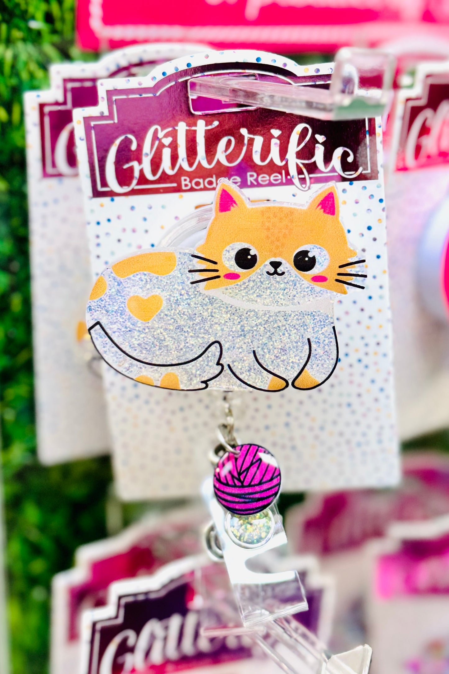 Glitterific Badge Reel