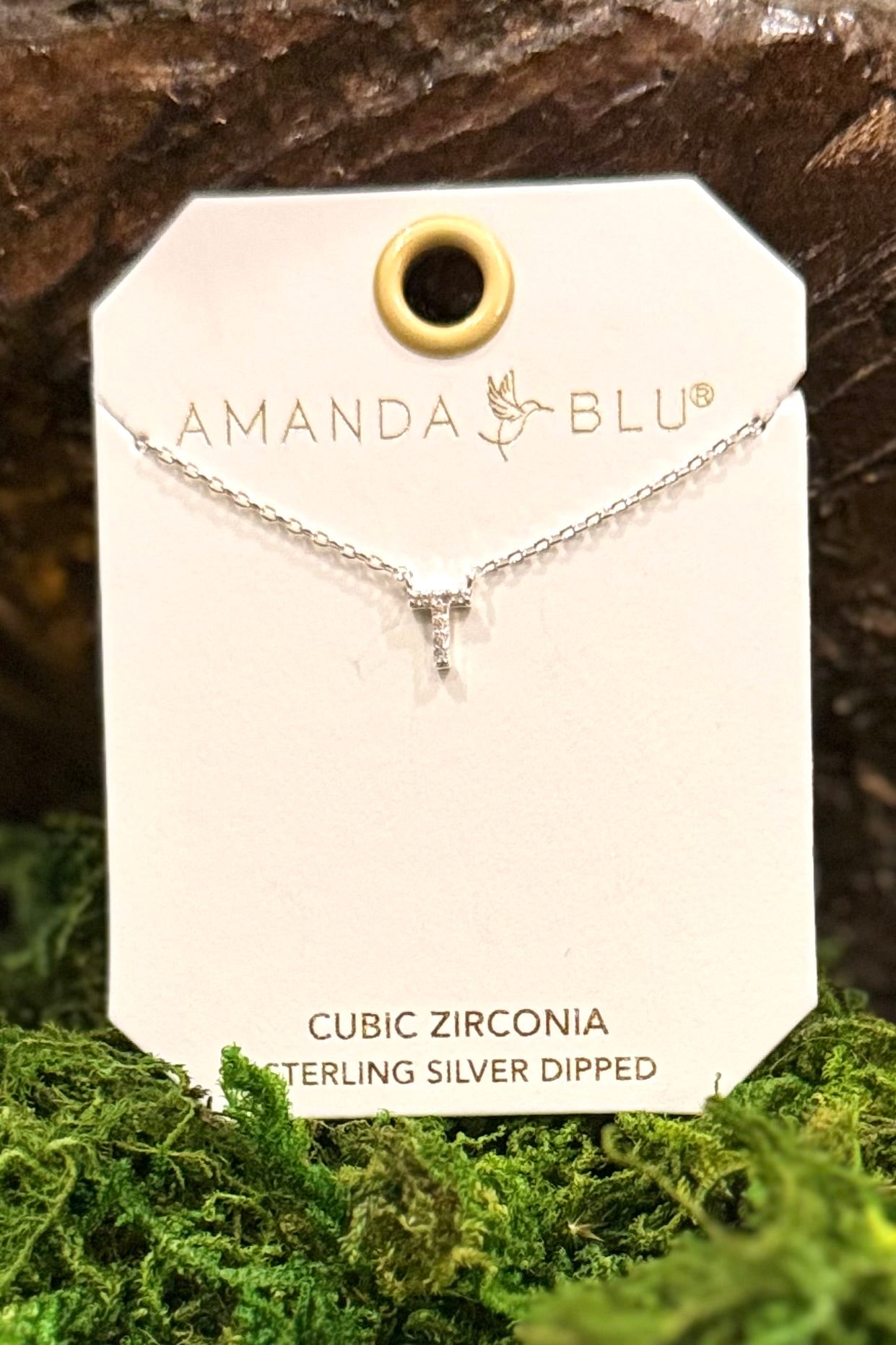 Amanda Blu Initial Necklace in Silver