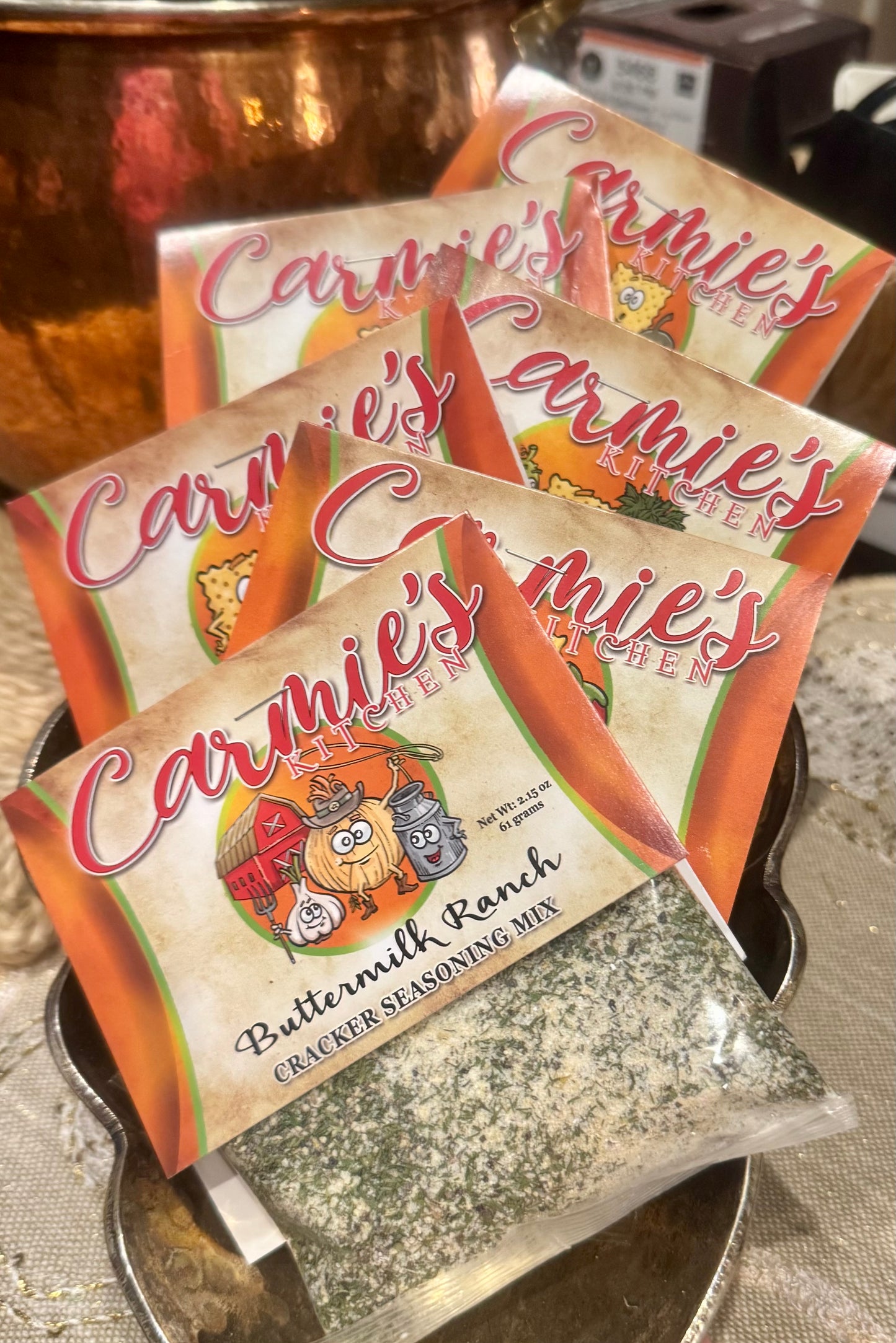 Carmie's Kitchen Cracker Seasoning Collection