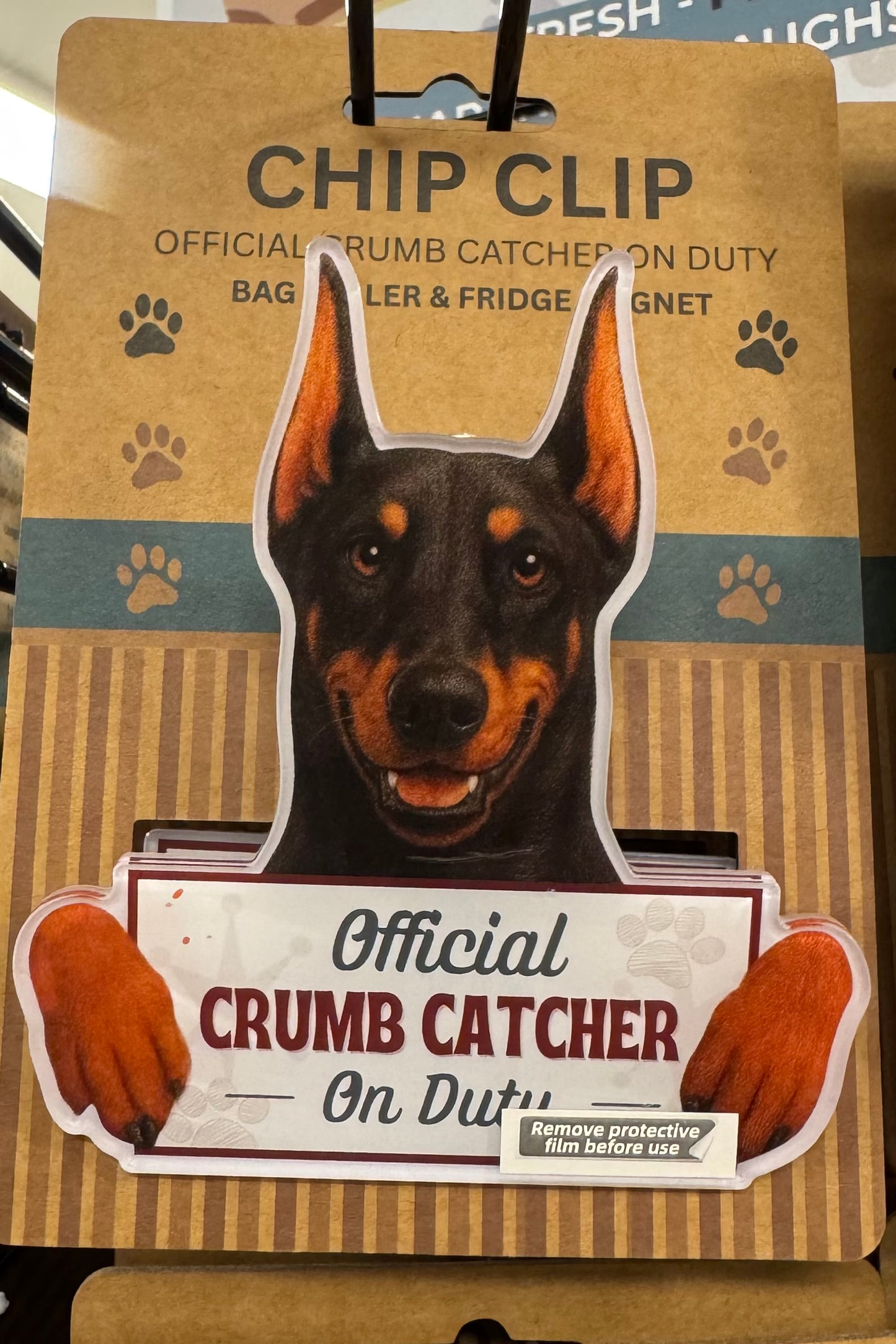 E & S Pets Magnetic Chip Clip- Official Crumb Catcher on Duty