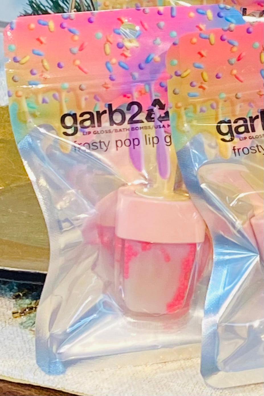 Frosty Pop Lip Gloss by Garb2Art