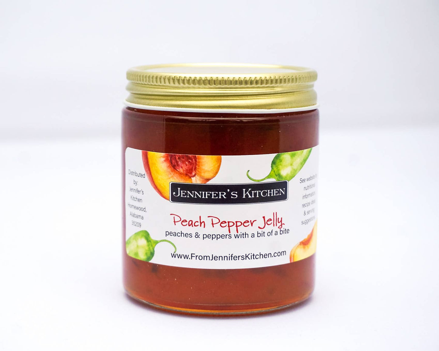 Jennifer's Kitchen 4 oz Pepper Jelly- Choose your flavor