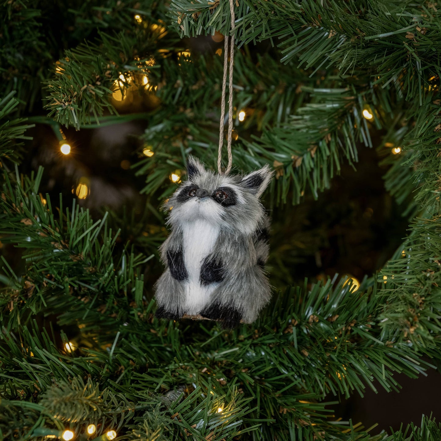 Woodland Raccoon Ornament