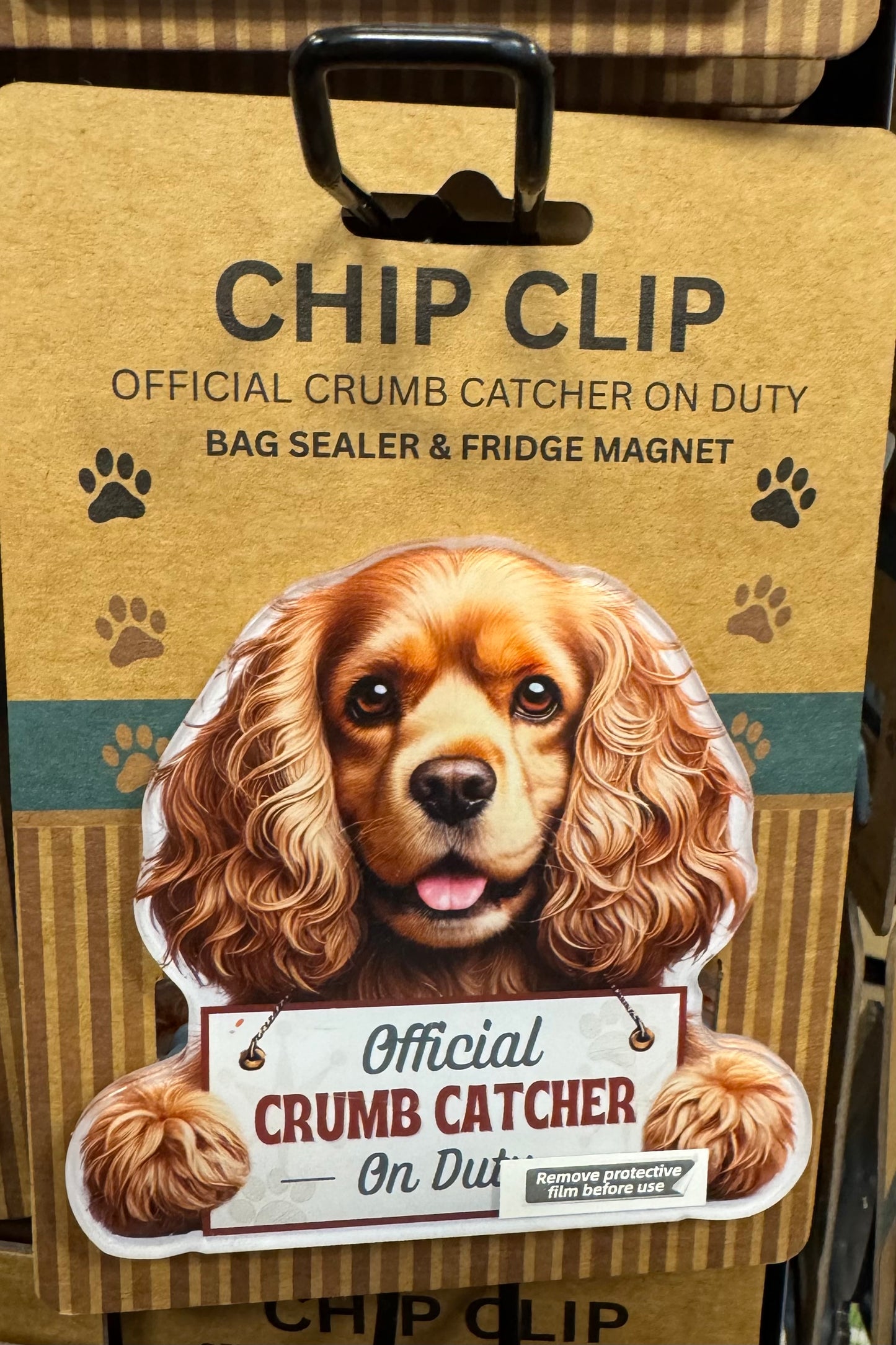 E & S Pets Magnetic Chip Clip- Official Crumb Catcher on Duty