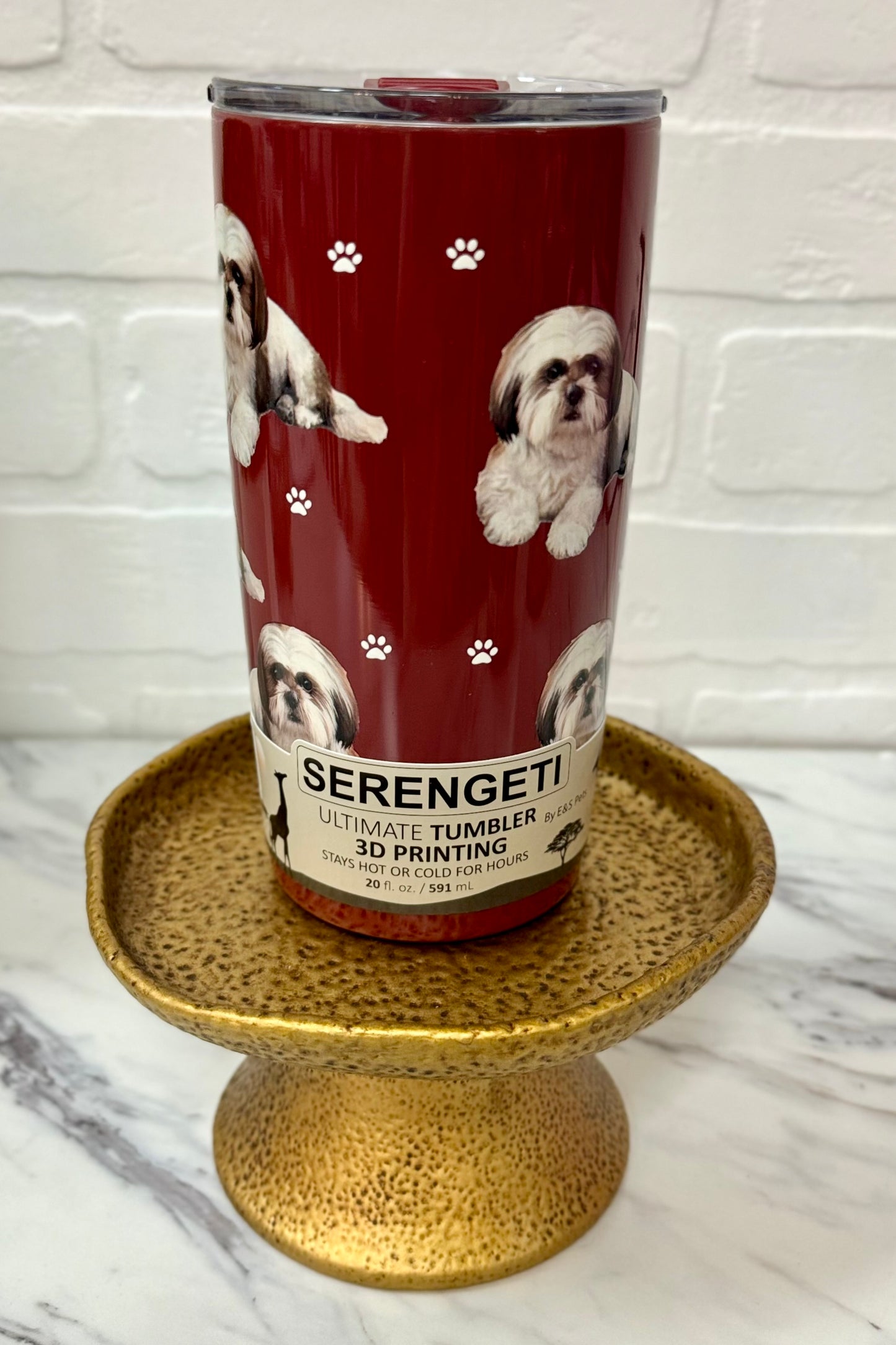 Serengeti Insulated Stainless Steel Pet Breed Tumblers (Select your breed)