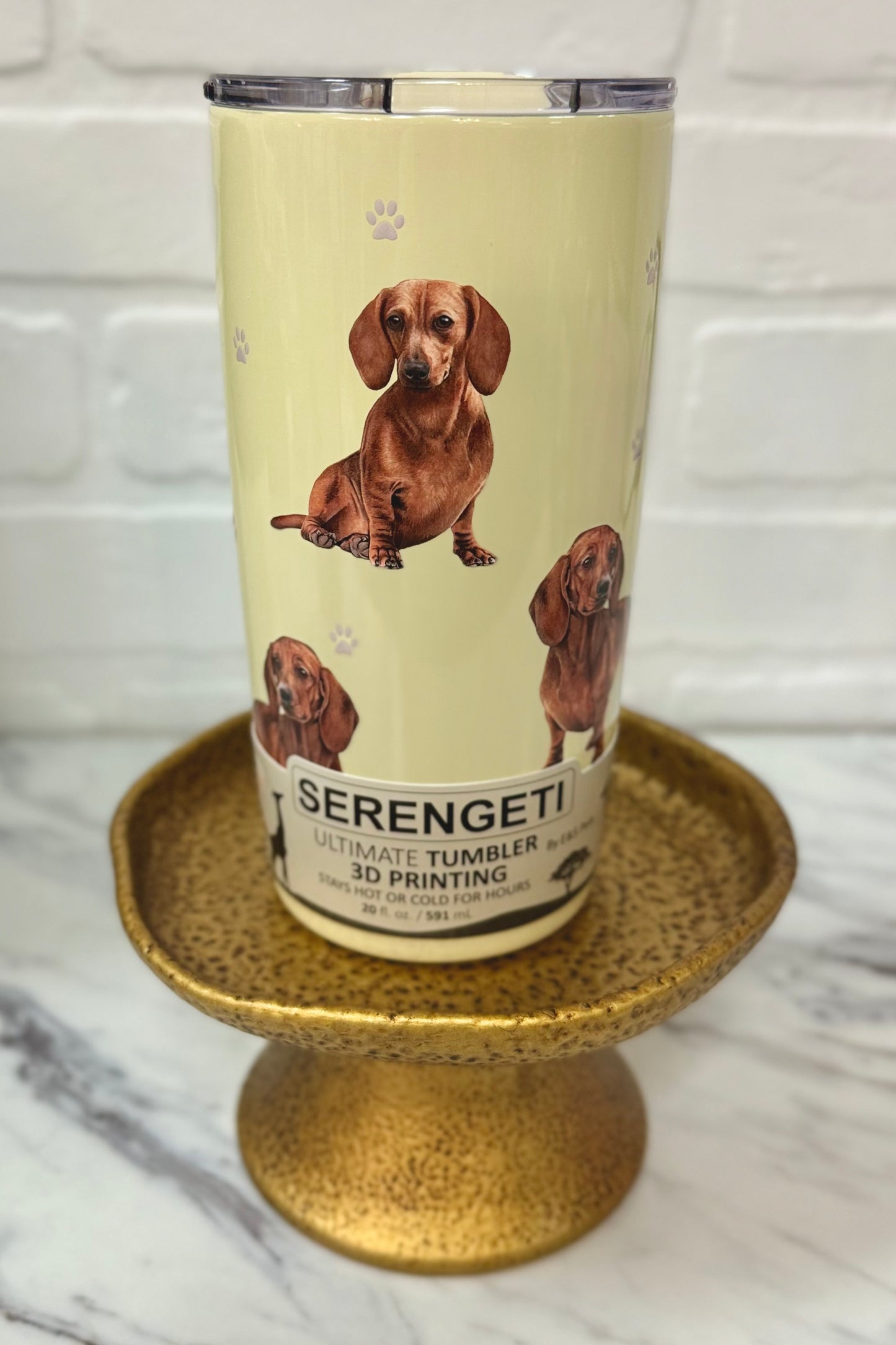 Serengeti Insulated Stainless Steel Pet Breed Tumblers (Select your breed)