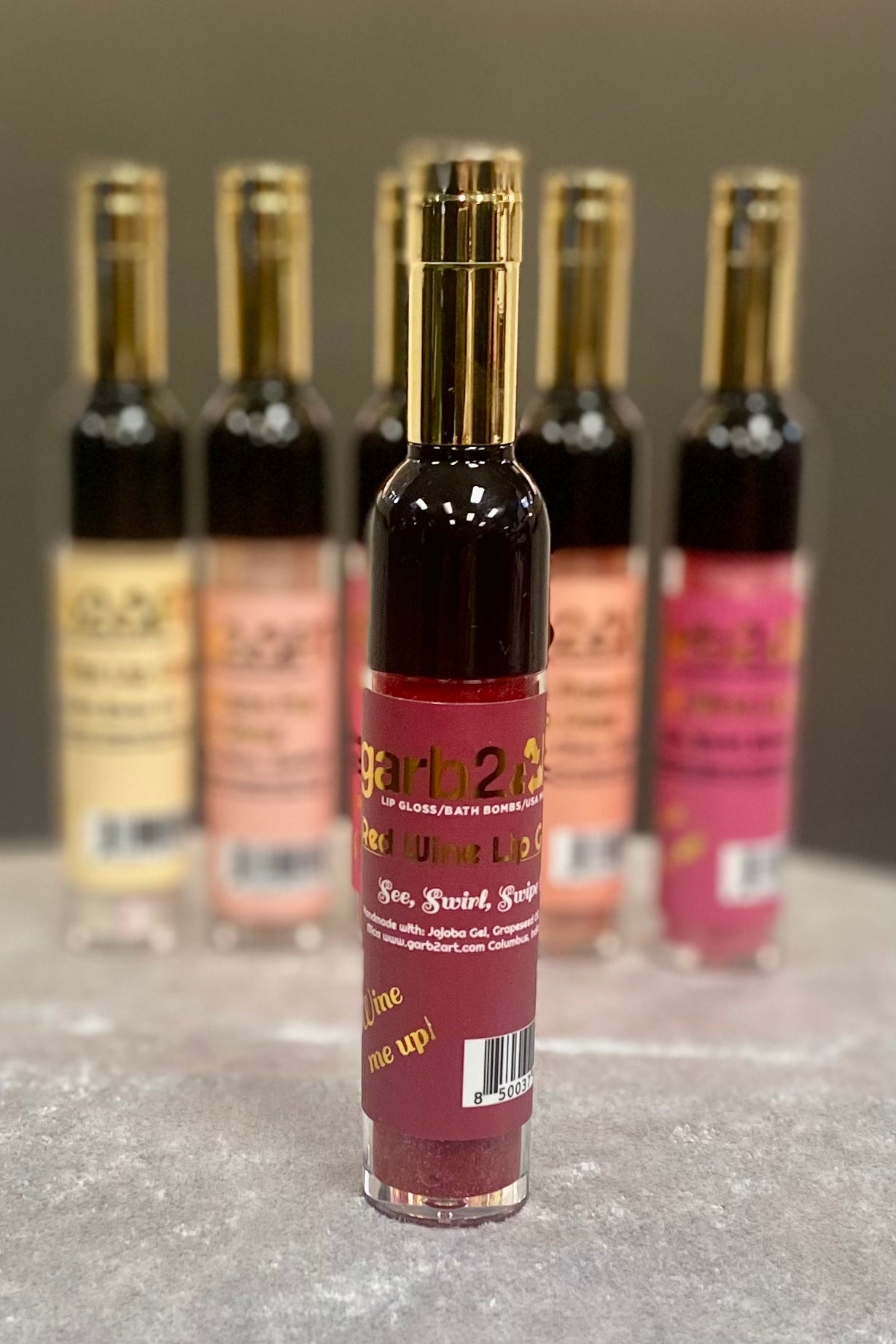 Wine / Champagne Lip Gloss by Garb2Art