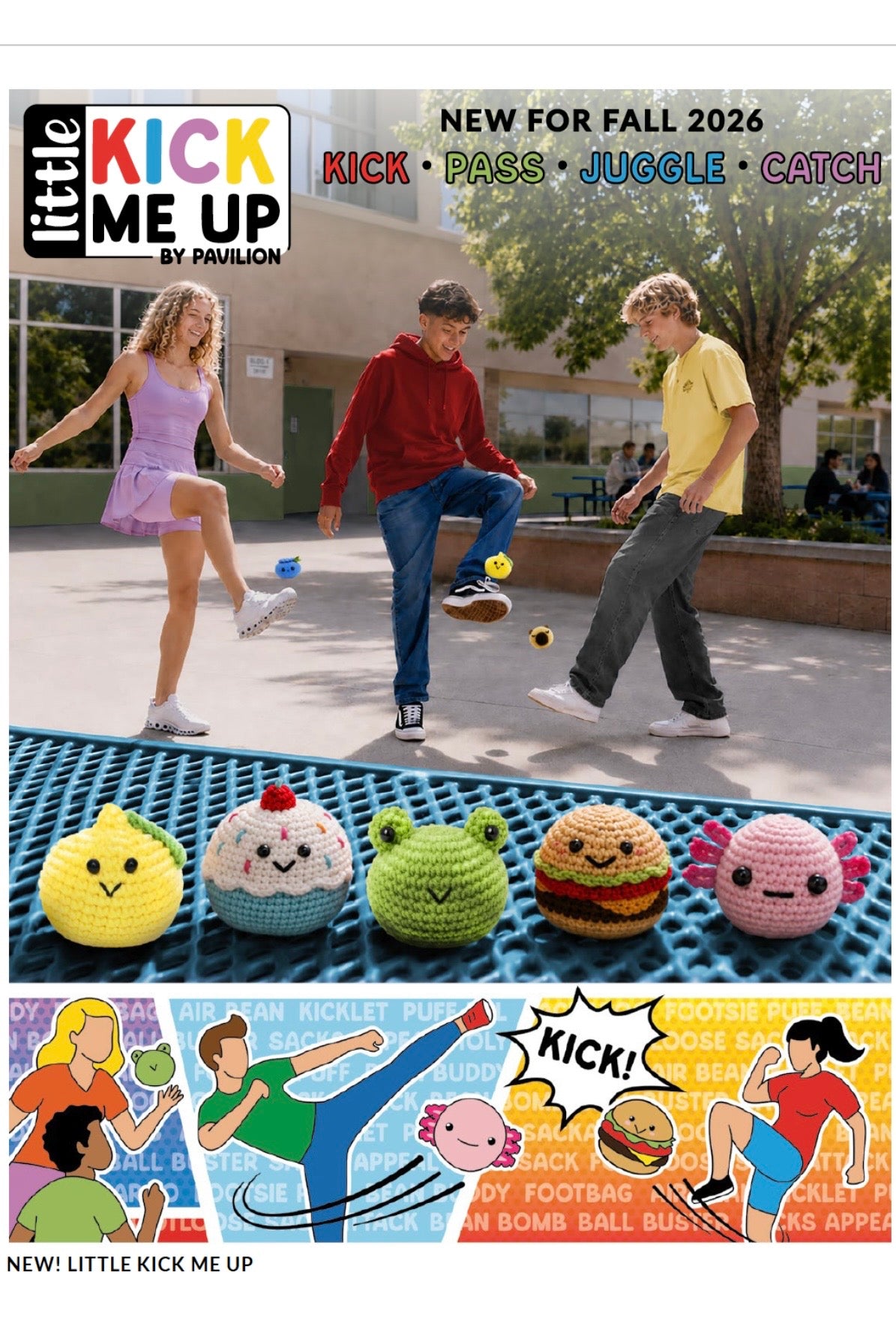 Little Kick Me Up Hacky Sack Footbag