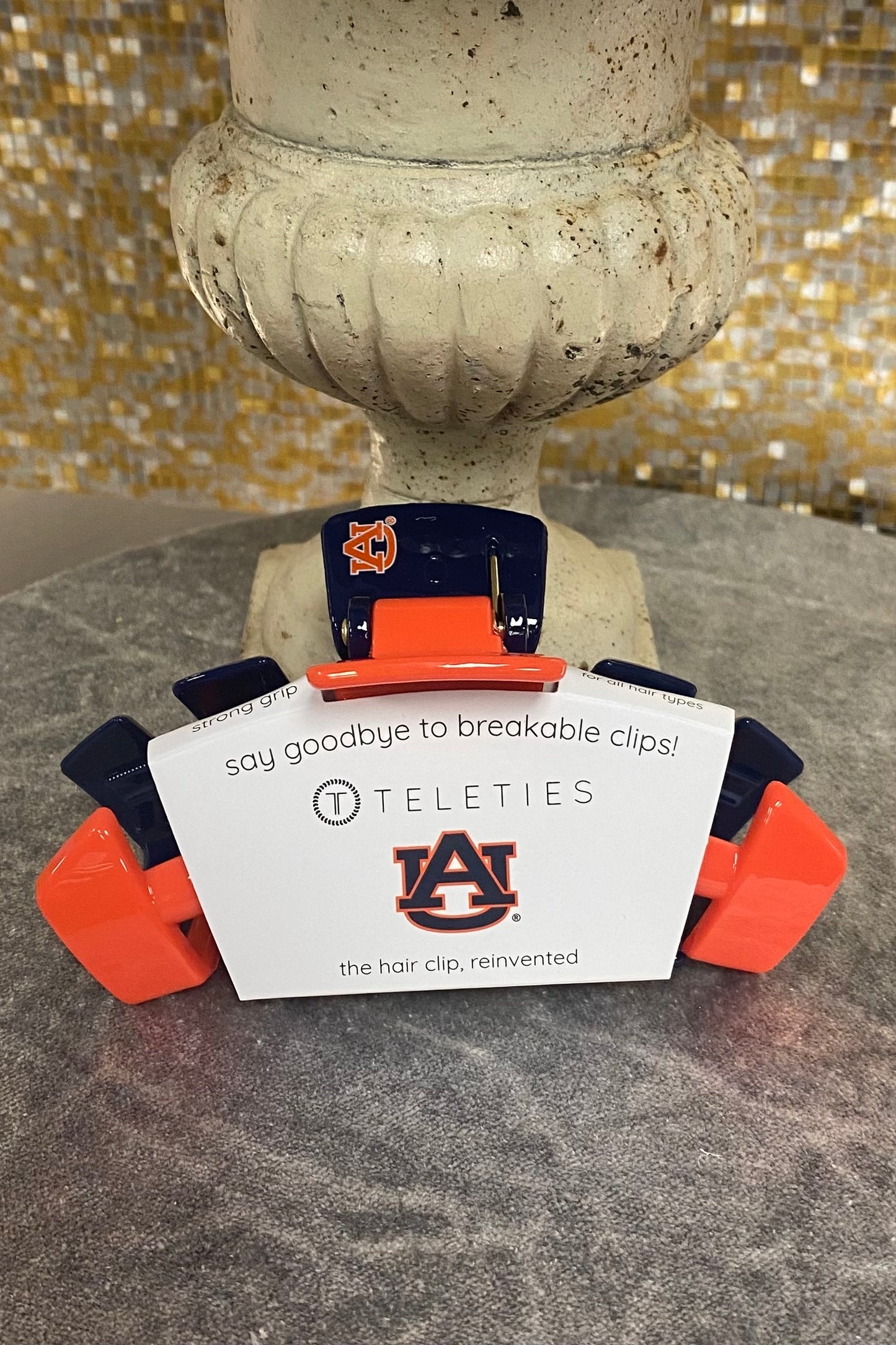 Teleties Auburn University Claw Hair Clip