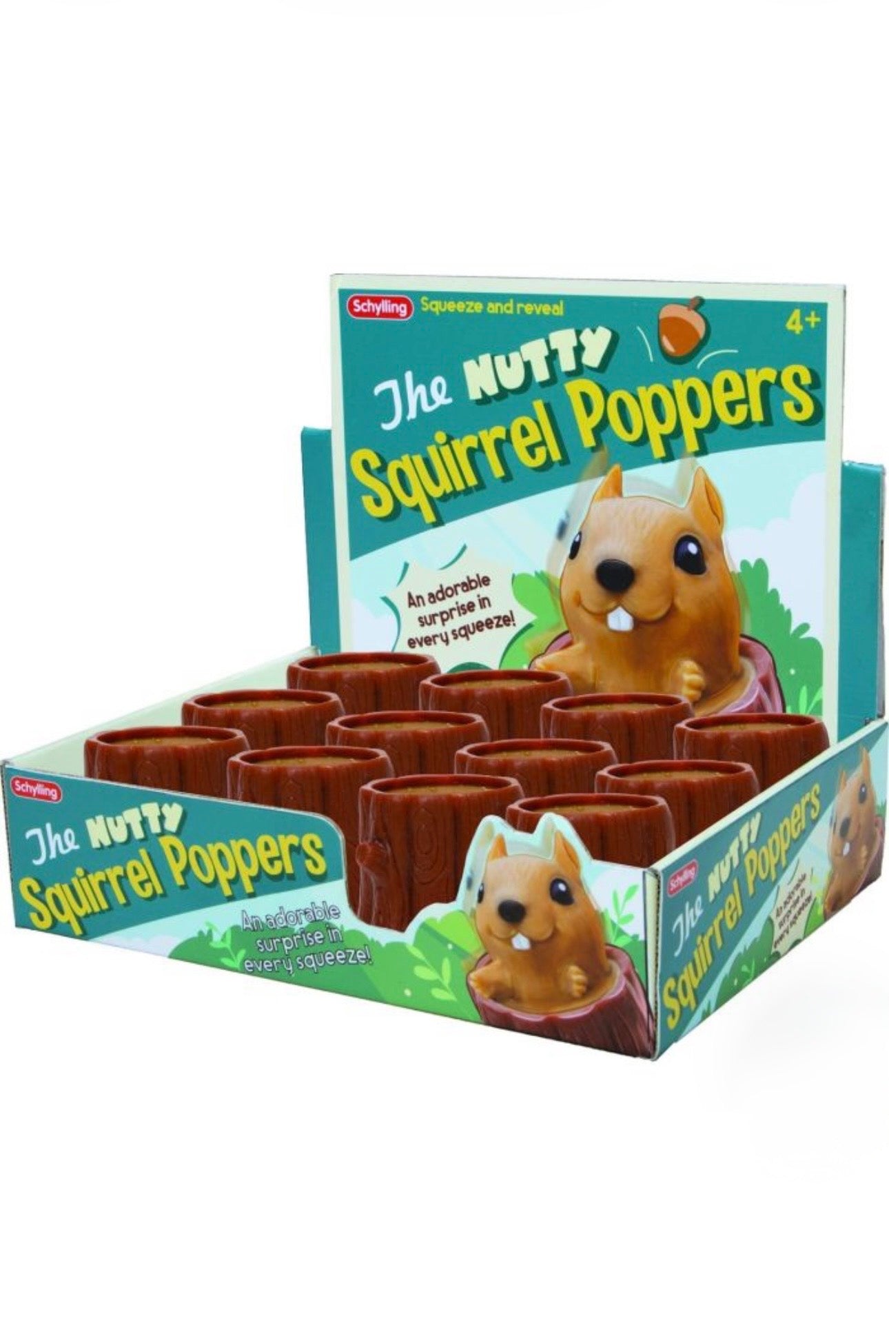 Nutty Squirrel Popper- Schylling Toys