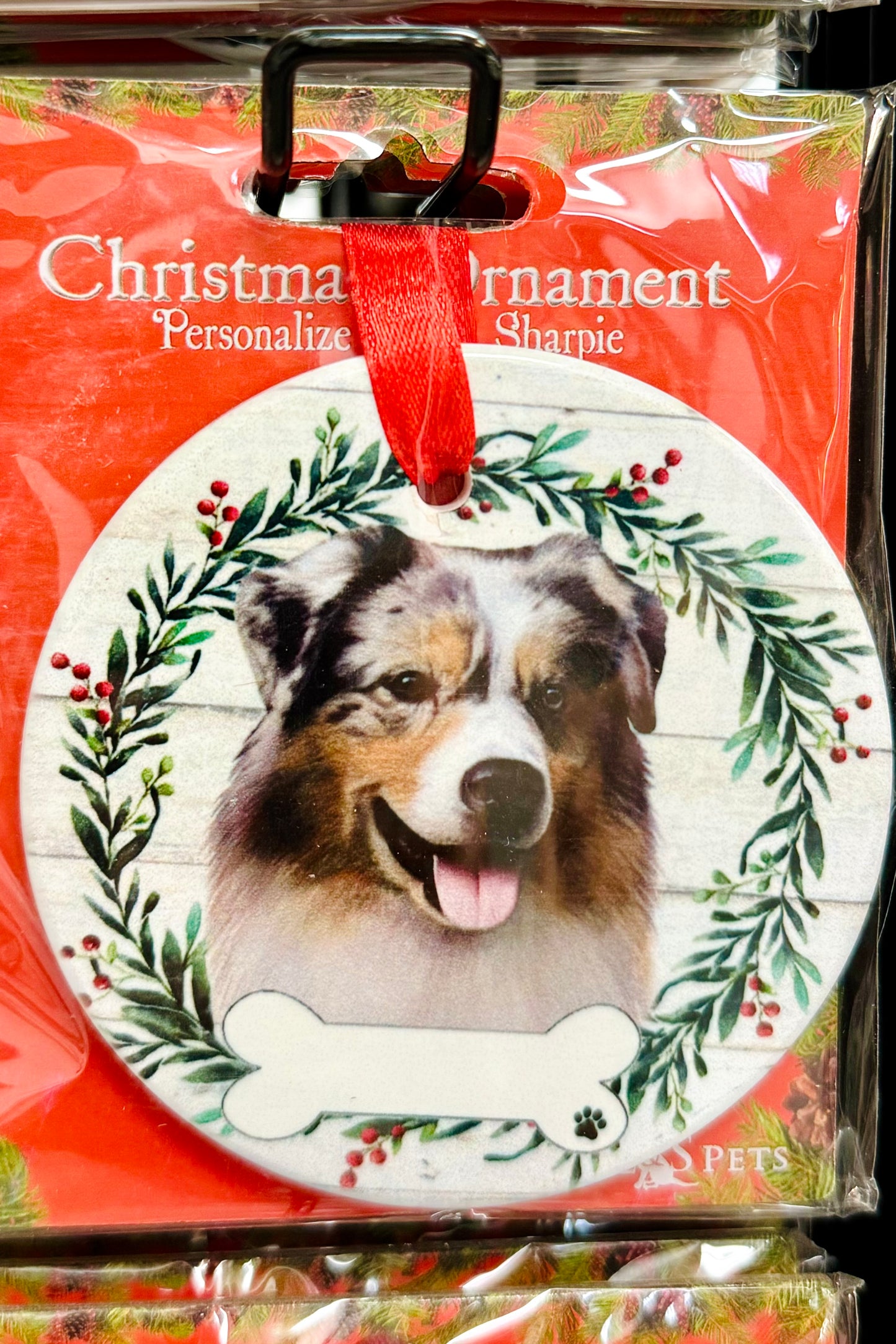 Favorite Pet Breed Ceramic Ornament (Choose from 88 styles)