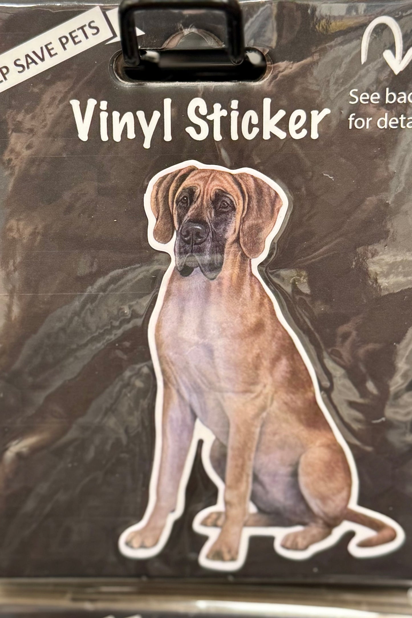 E & S Pets Vinyl Stickers