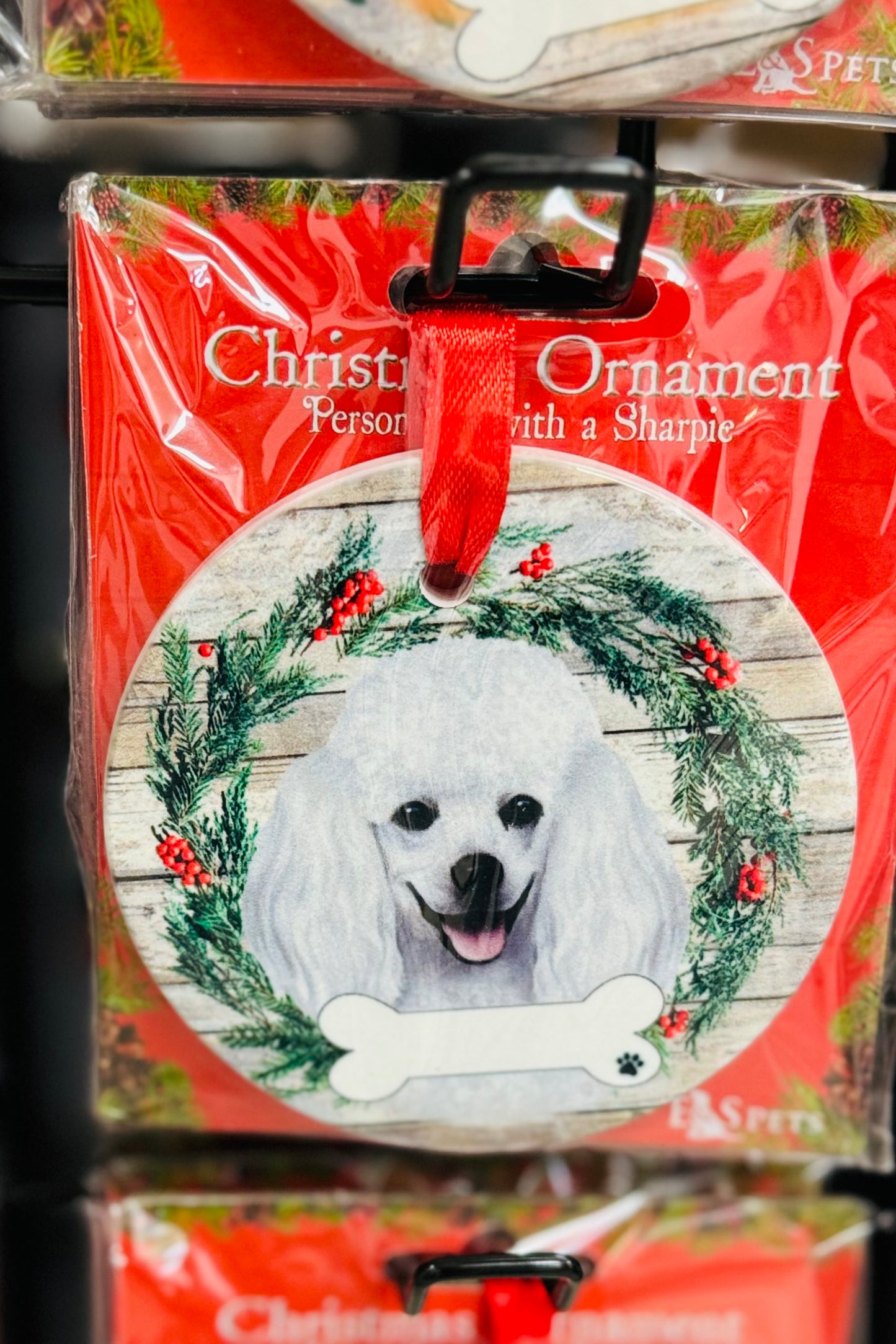 Favorite Pet Breed Ceramic Ornament (Choose from 88 styles)