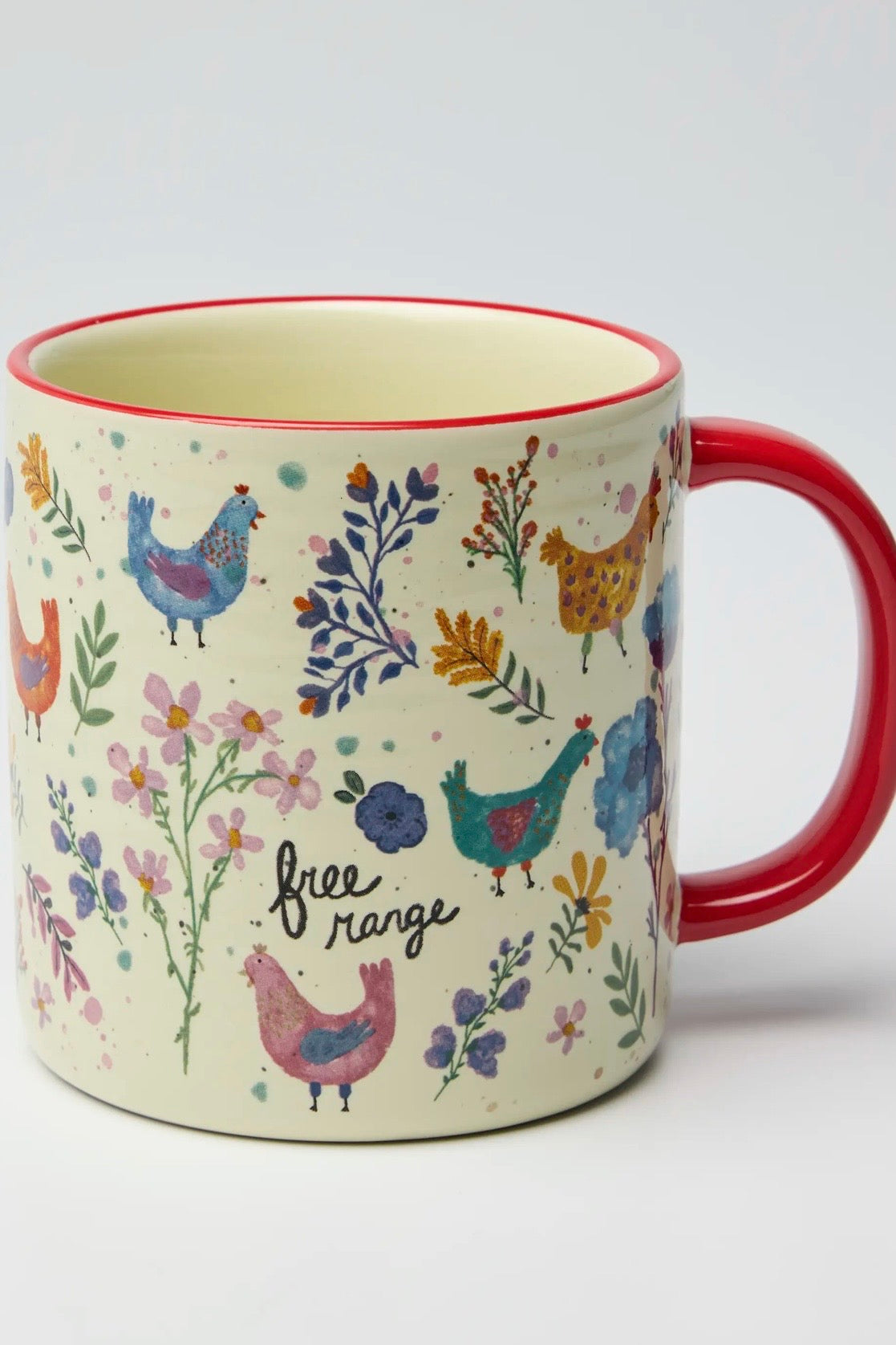 Natural Life Bungalow Coffee Mug- Free Range Chicken