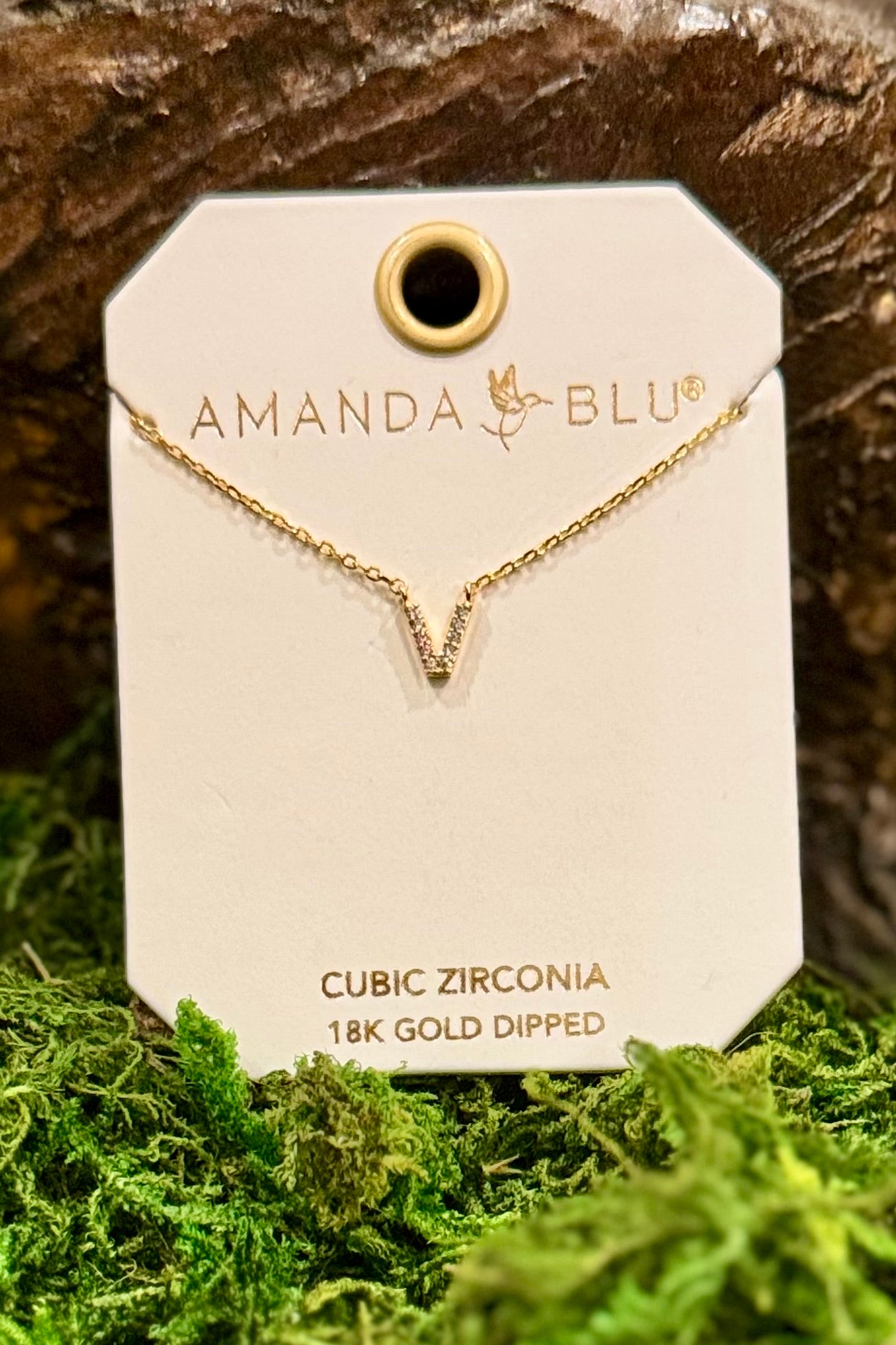 Amanda Blu Initial Necklace in Gold