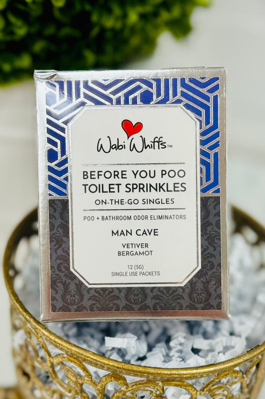 Man Cave Before You Go Toilet Sprinkles by Wabi Whiffs