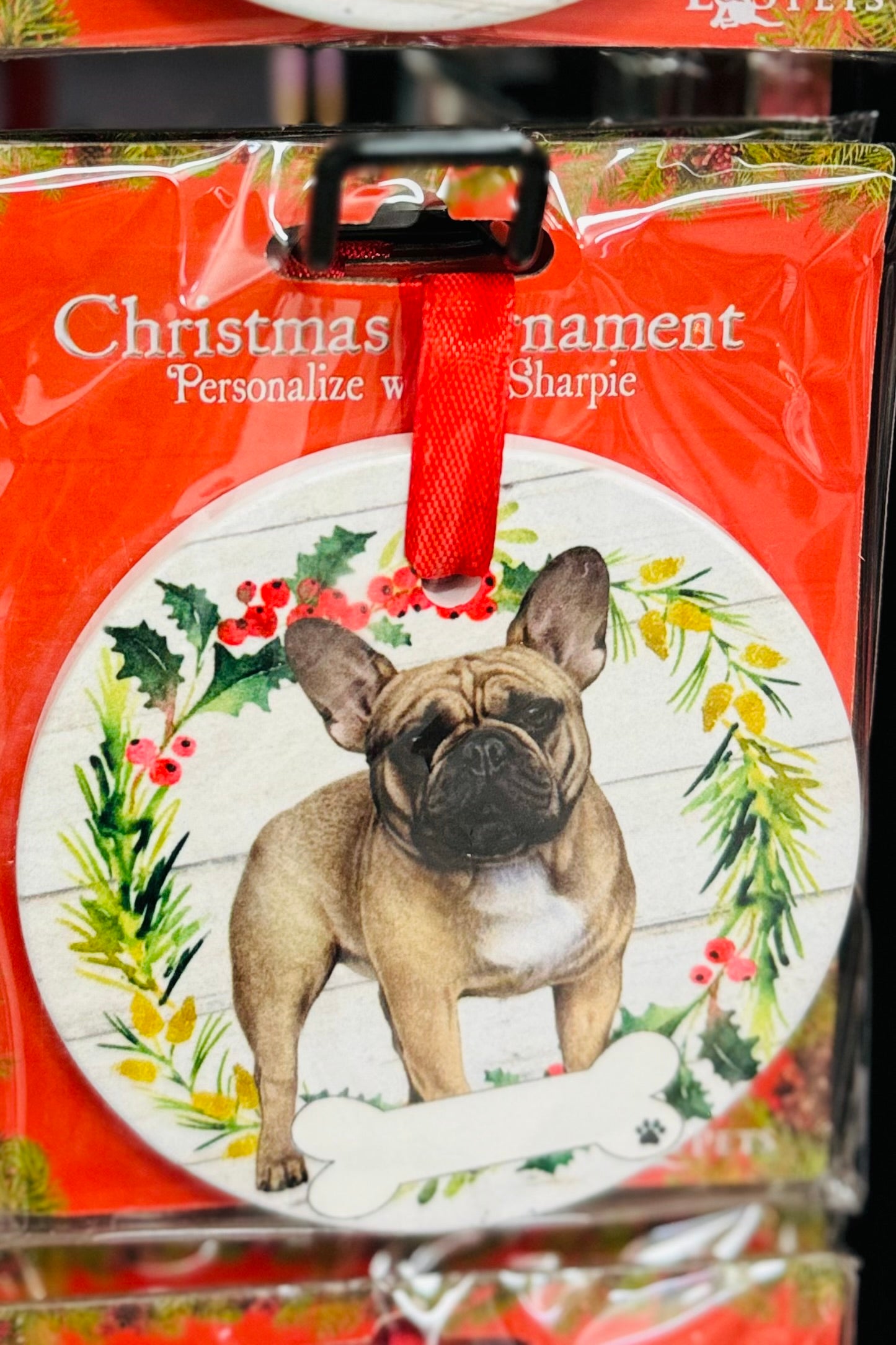 Favorite Pet Breed Ceramic Ornament (Choose from 88 styles)