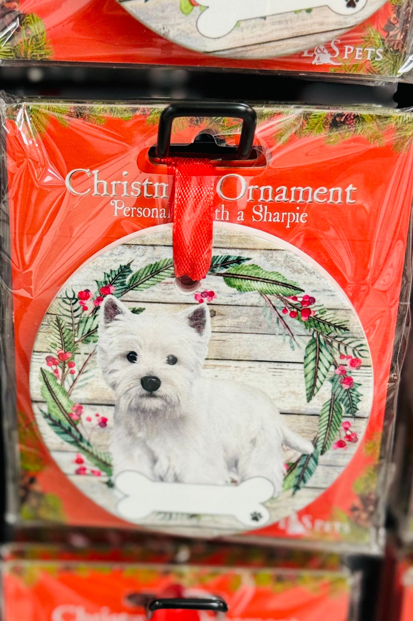 Favorite Pet Breed Ceramic Ornament (Choose from 88 styles)