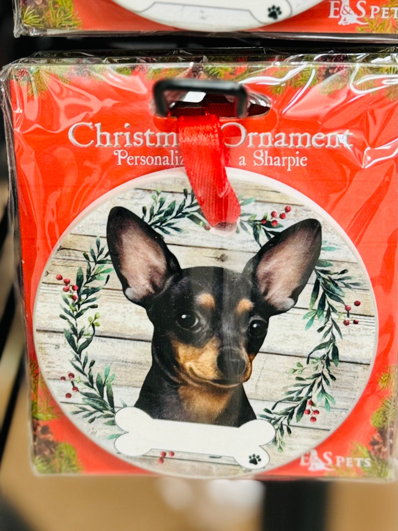 Favorite Pet Breed Ceramic Ornament (Choose from 88 styles)