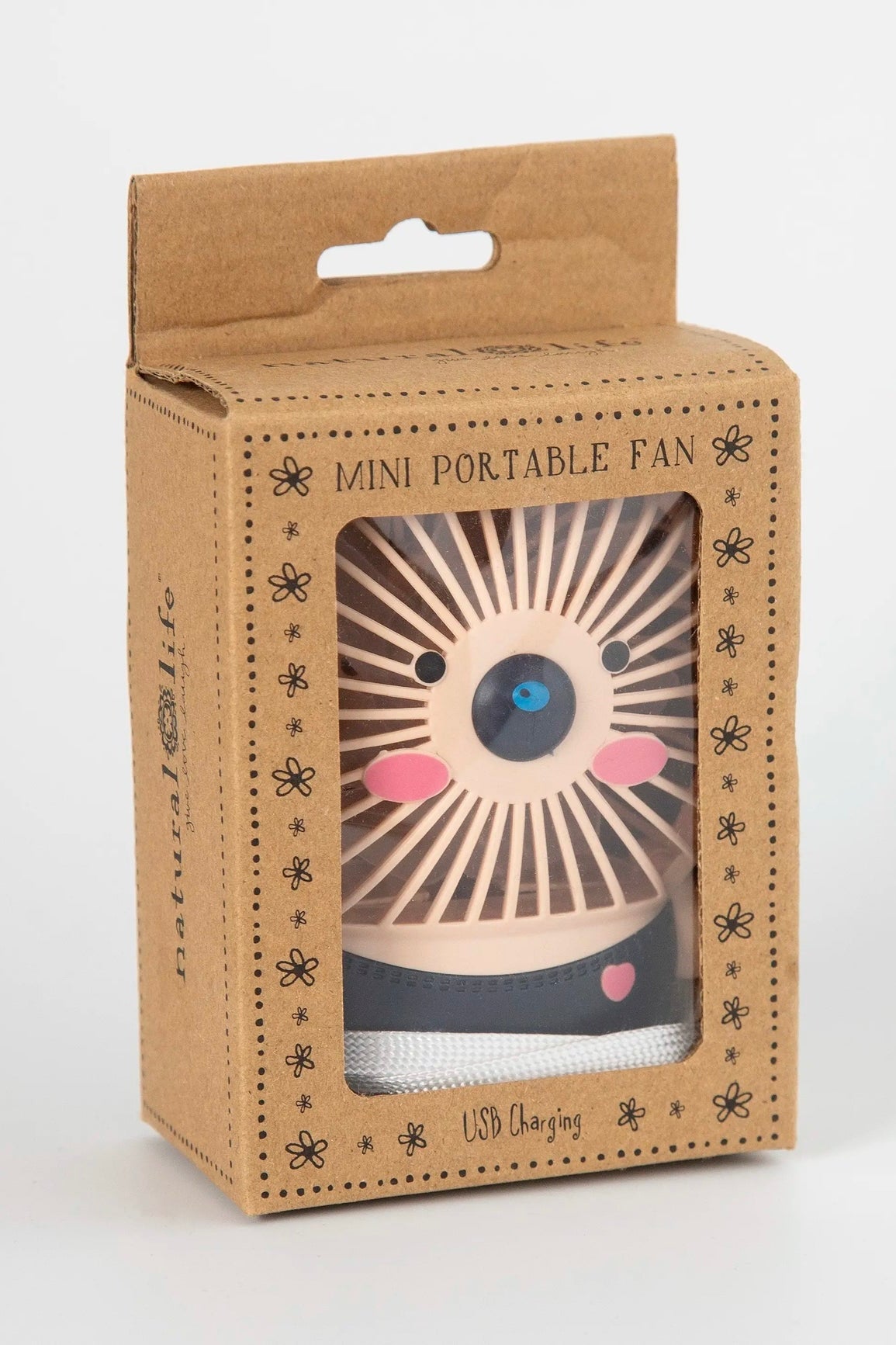 Natural Life Portable Bear Fan- USB Rechargeable