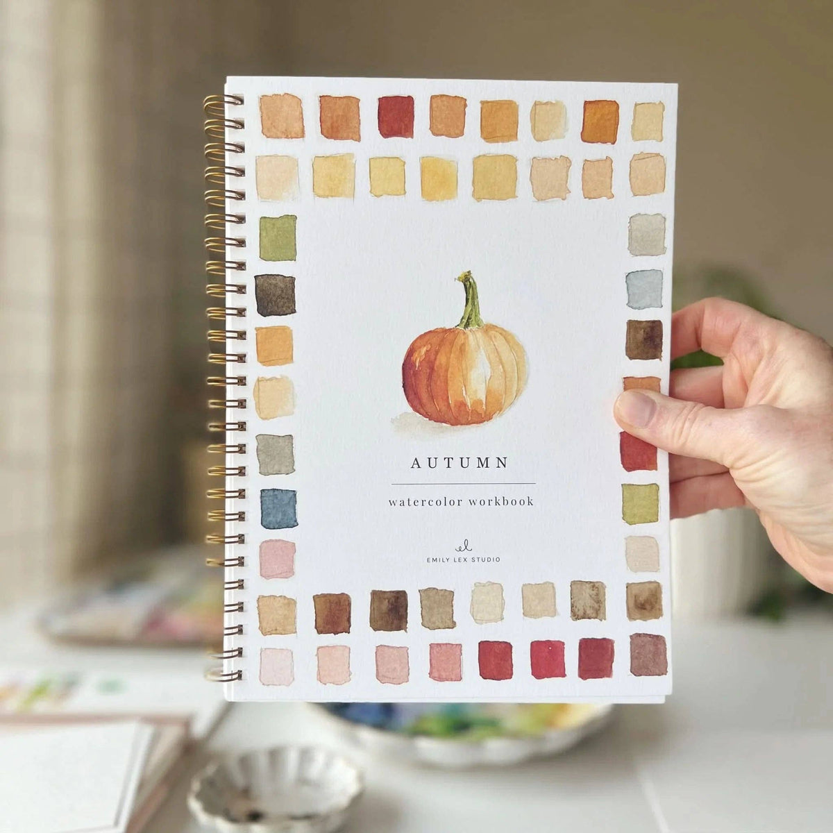 Autumn Watercolor Workbook: Emily Lex Studio