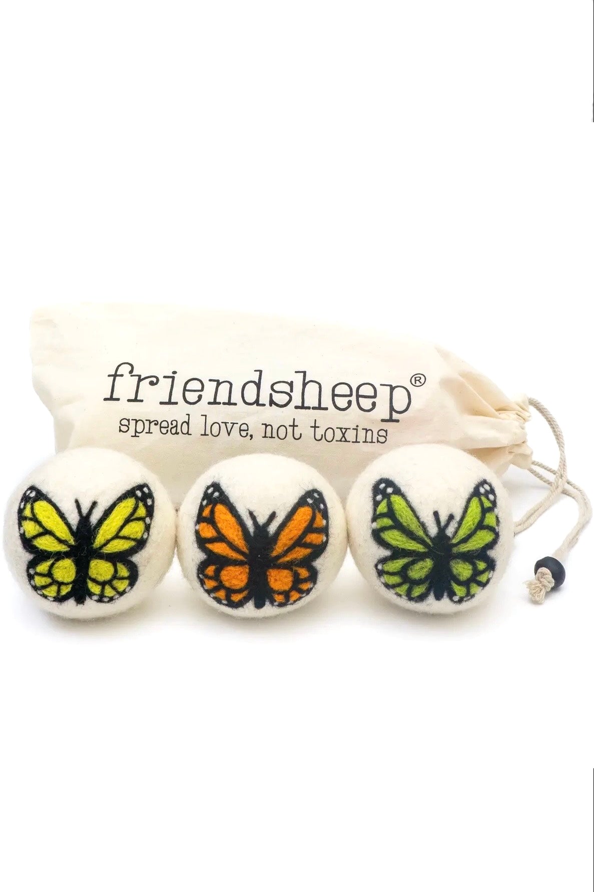 Eco Friendly Wool Dryer Balls by Friendsheep