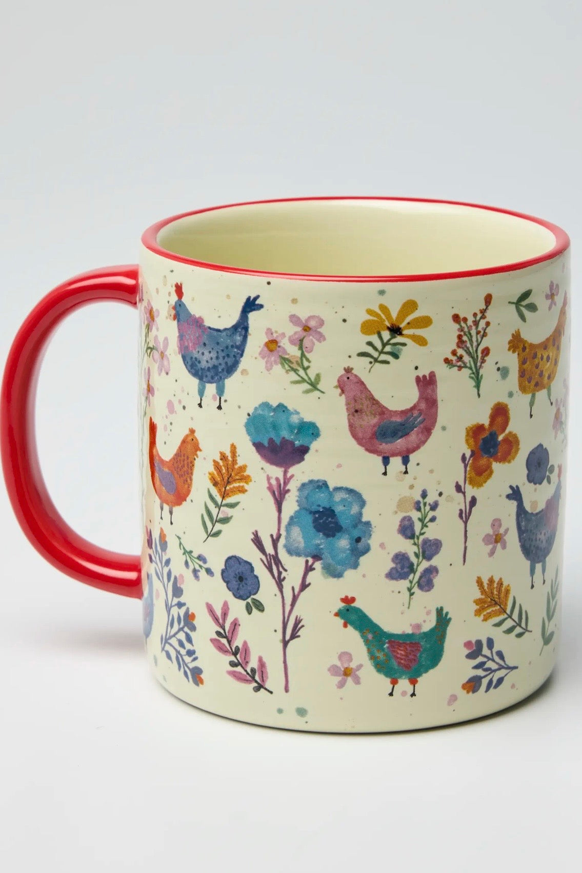 Natural Life Bungalow Coffee Mug- Free Range Chicken