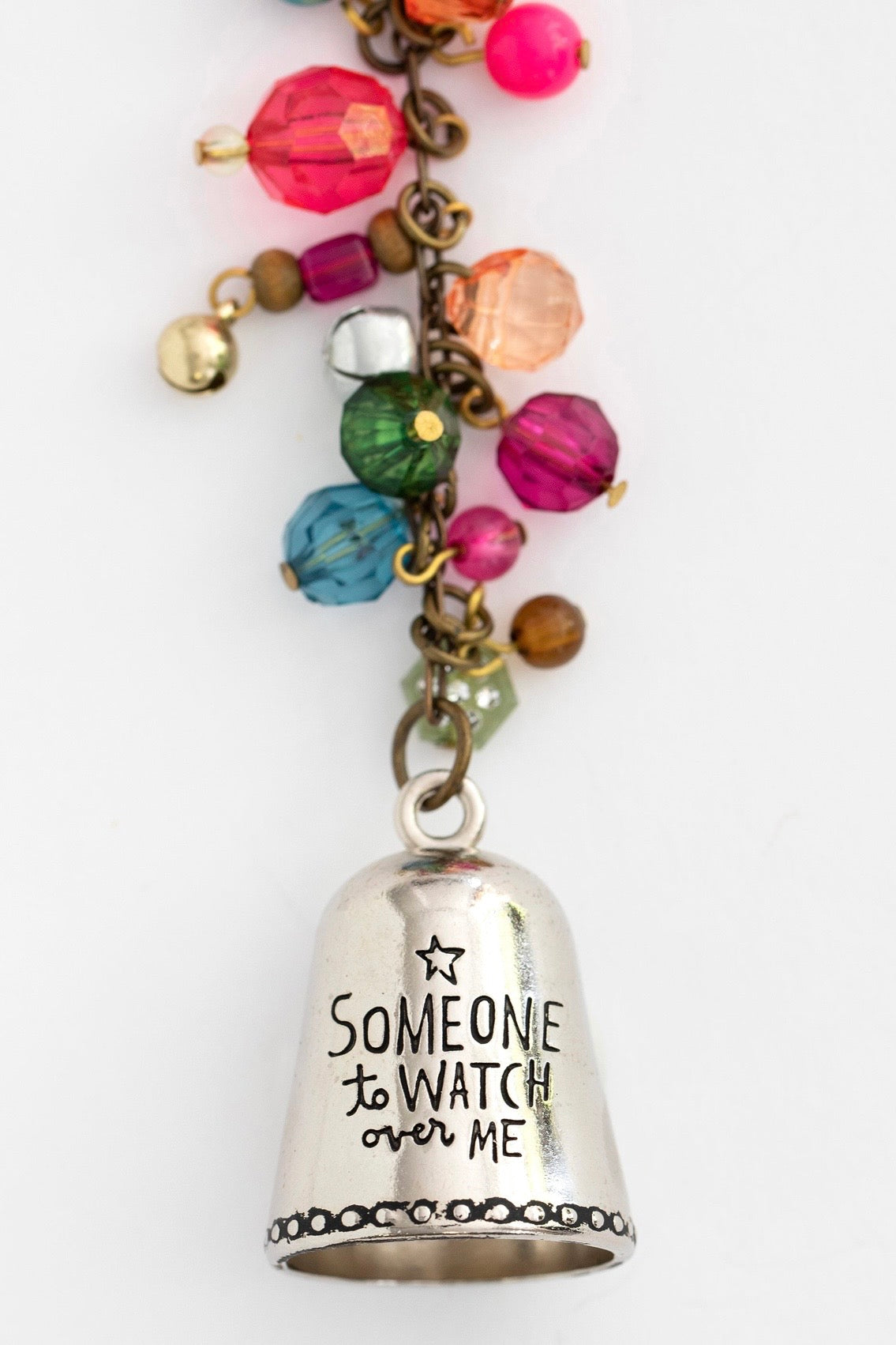 Natural Life Blessing Bell Car Charm