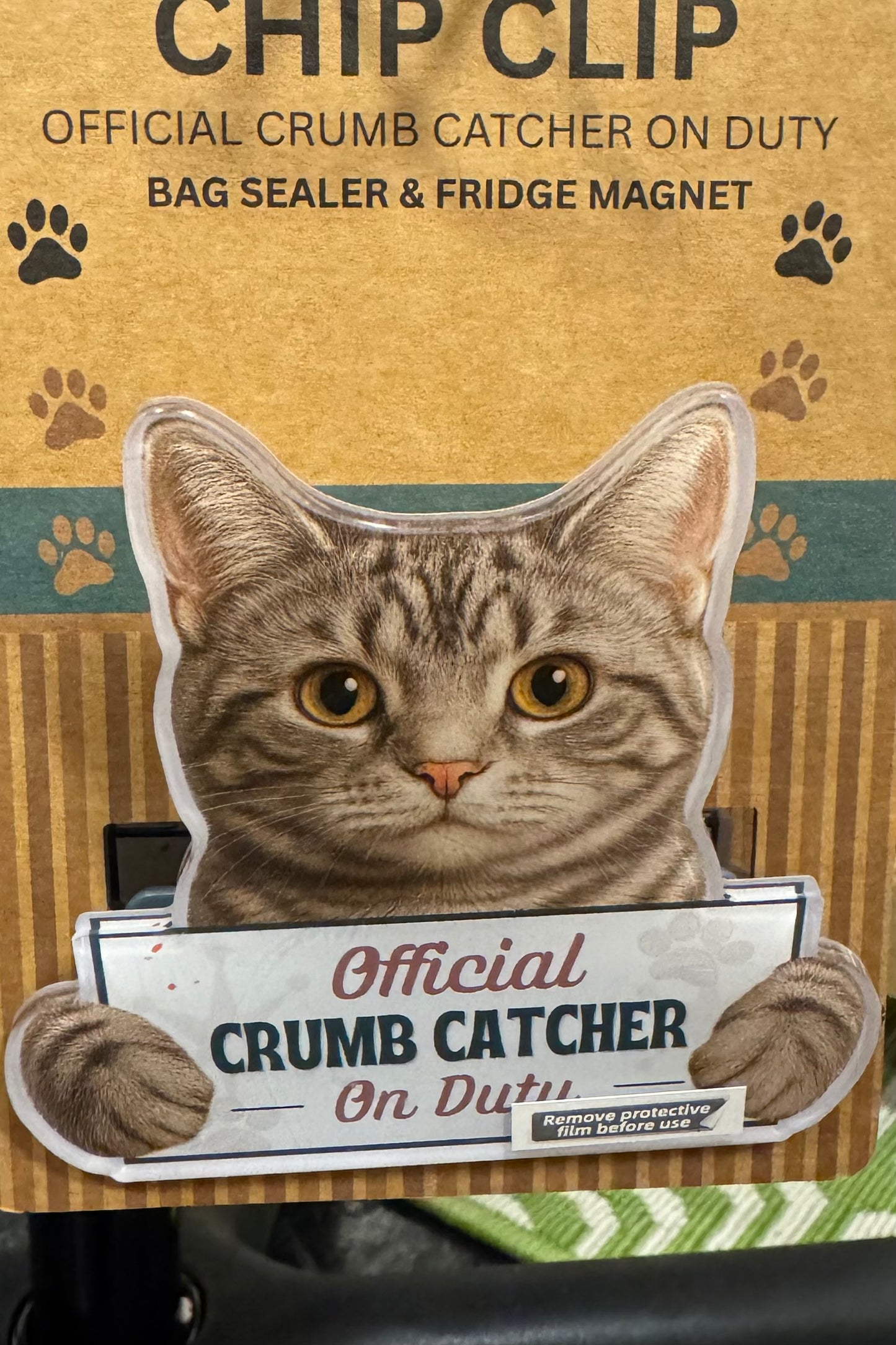 E & S Pets Magnetic Chip Clip- Official Crumb Catcher on Duty