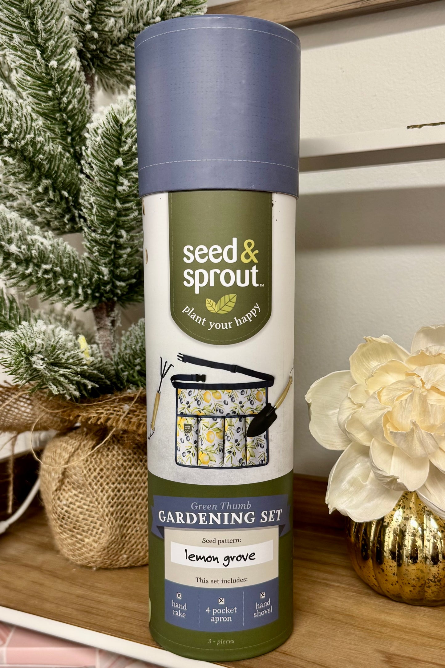 Seed & Sprout 3 Piece Gardening Set