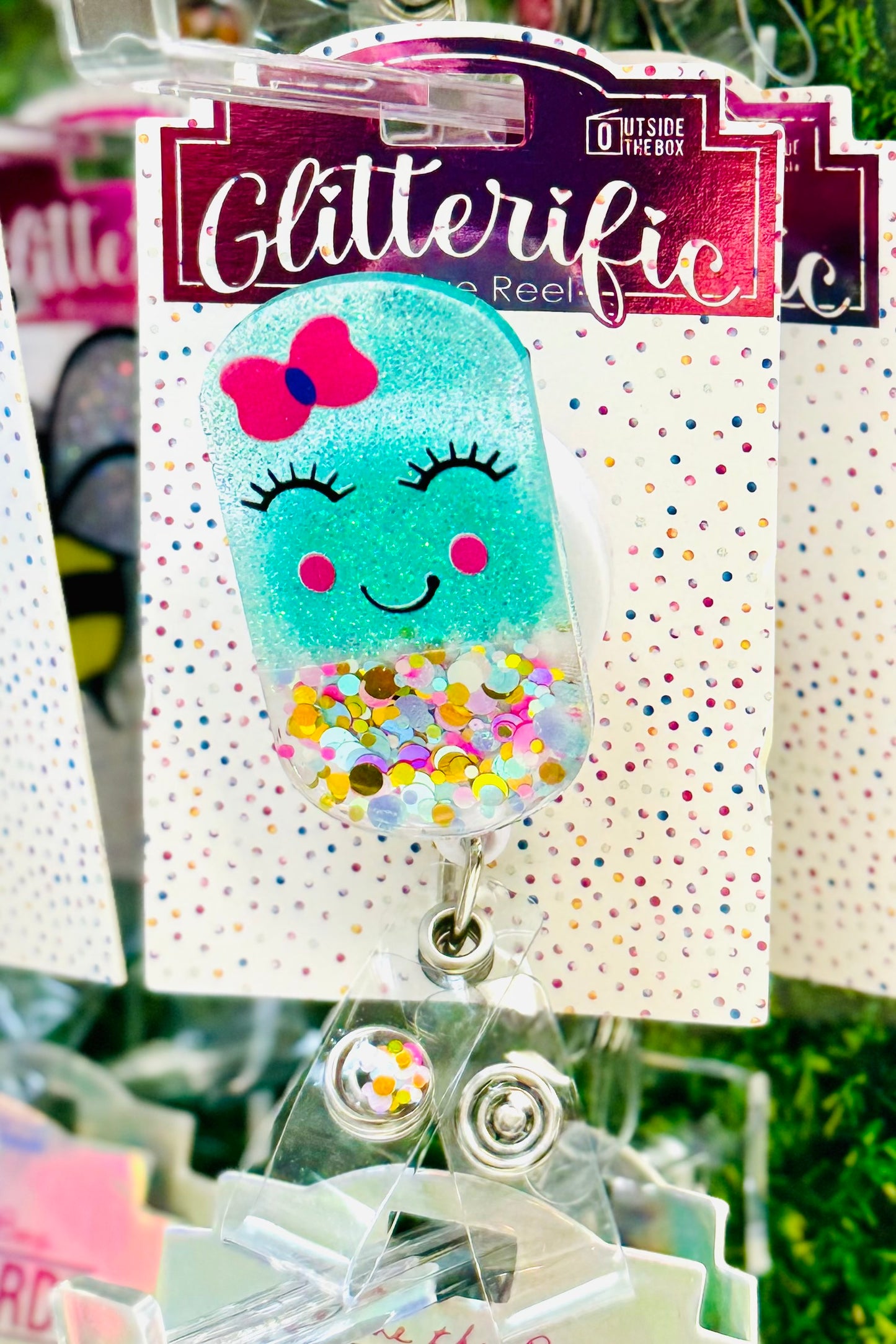 Glitterific Badge Reel