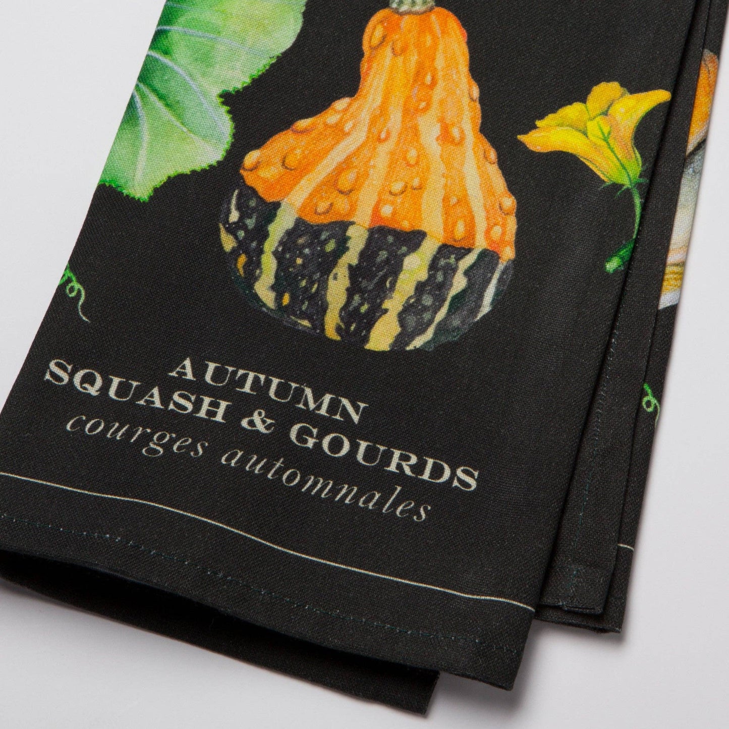 Autumn Squash and Gourds Dishtowel