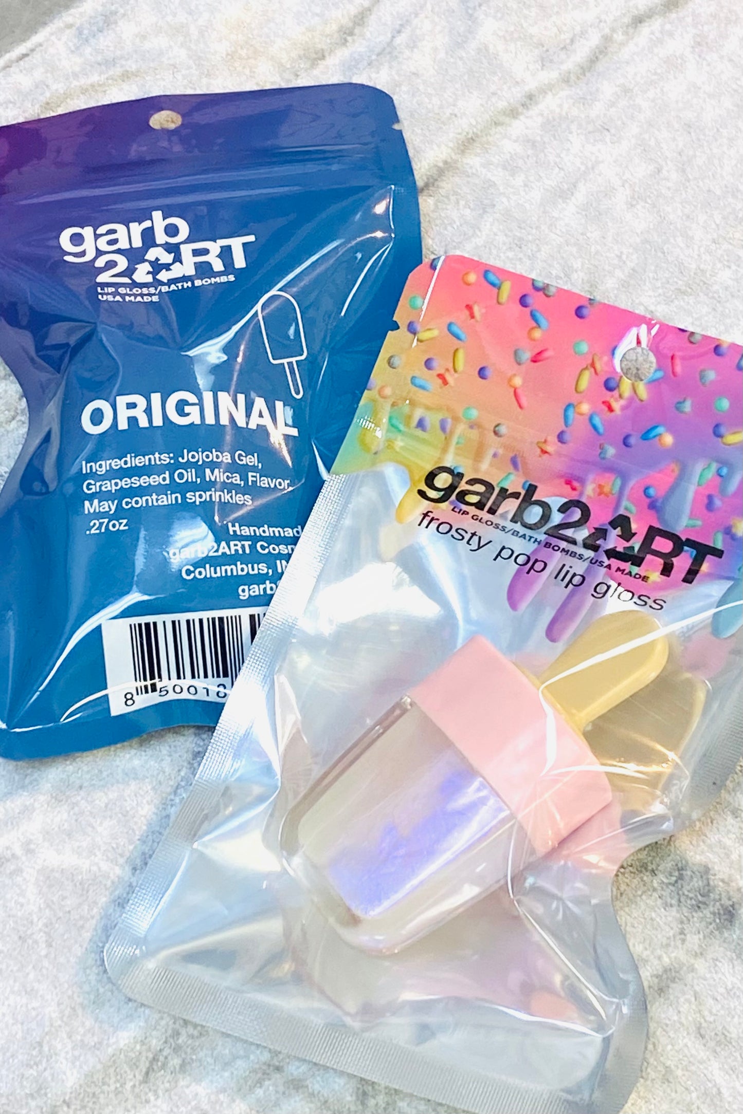 Frosty Pop Lip Gloss by Garb2Art