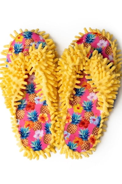 Aunt Deloris Chenille House Slippers by Two Left Feet (4 color choices)