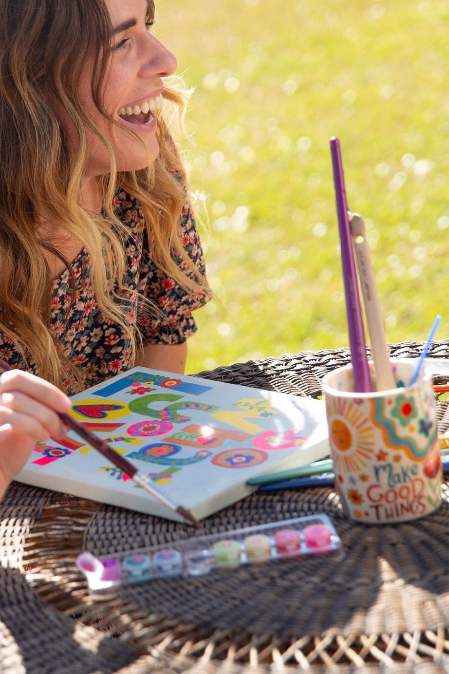 Natural Life Painter's Cup- Make Good Things