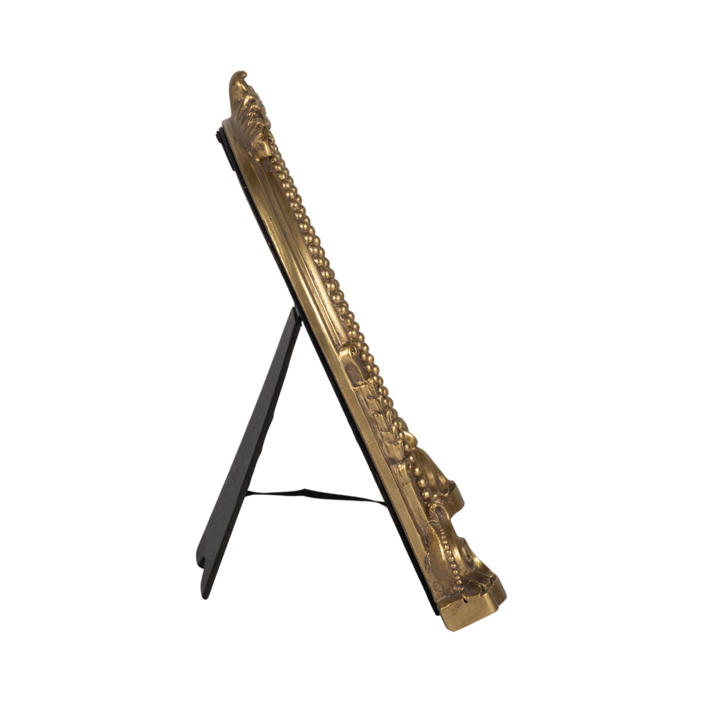 Vatican Homes Gold Resin Ornate Detail Arched Picture Frame 5x7